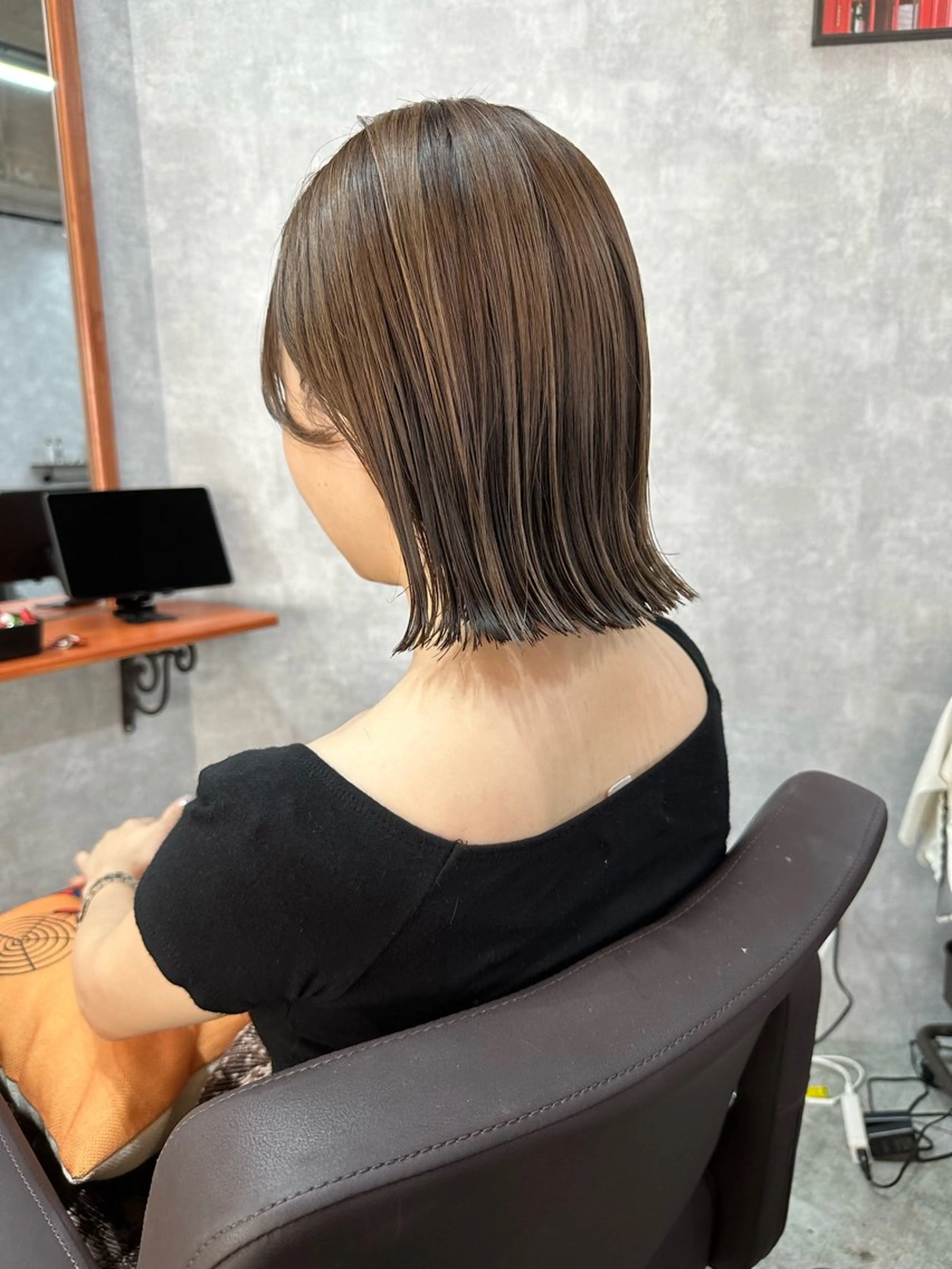 ショート 切りっぱなしボブ ショートボブ ハンサムショート 丸みショート ボブ カット 縮毛矯正 トリートメント C’LD hair  produce /シールドヘア所属・モテ髪/ボブ/ショー ト/アダチフウトのヘアスタイル