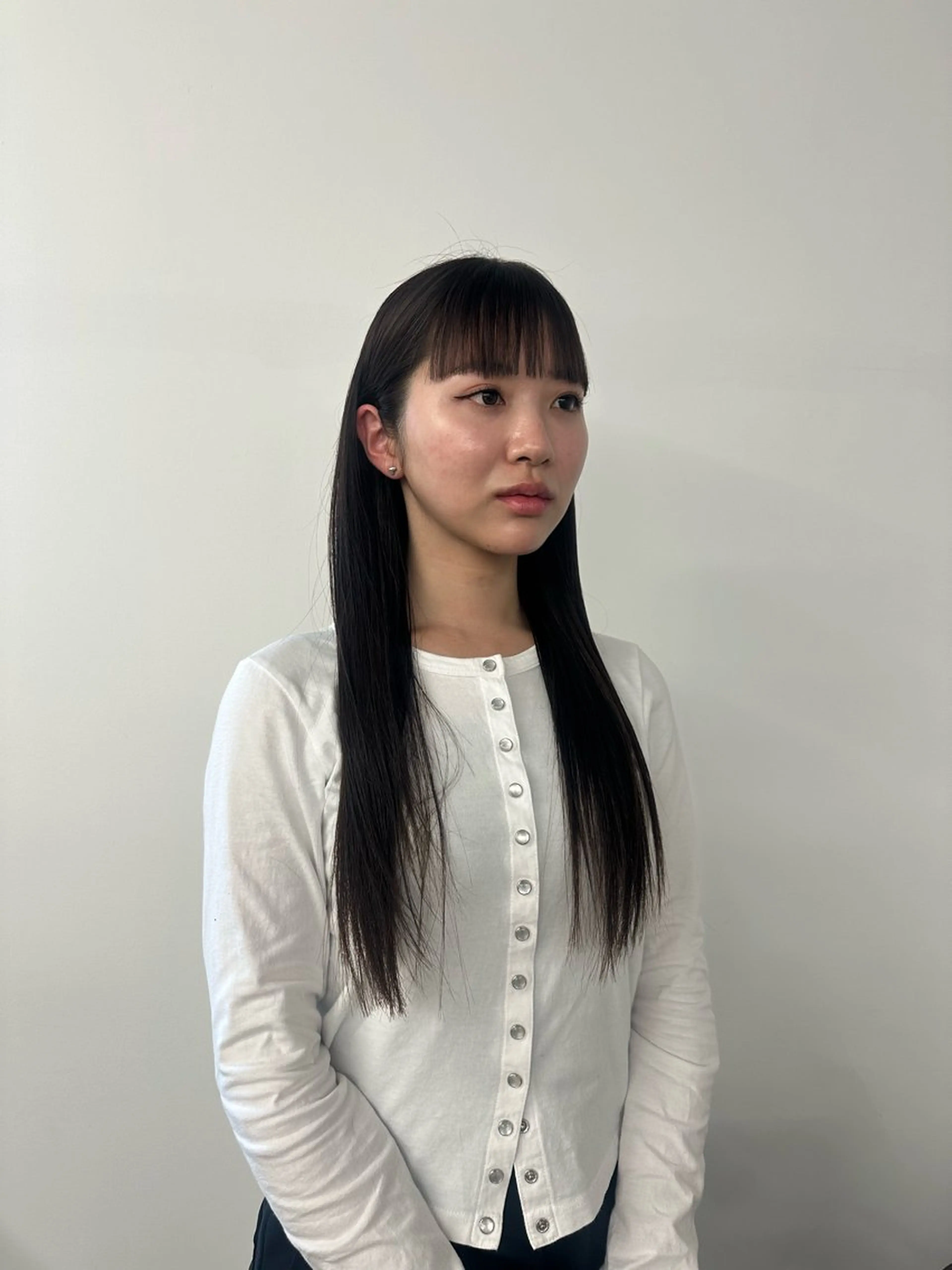 ロング カラー キッズ カット ヘアカラー トリートメント オトナヘア🌸 harukaのヘアスタイル