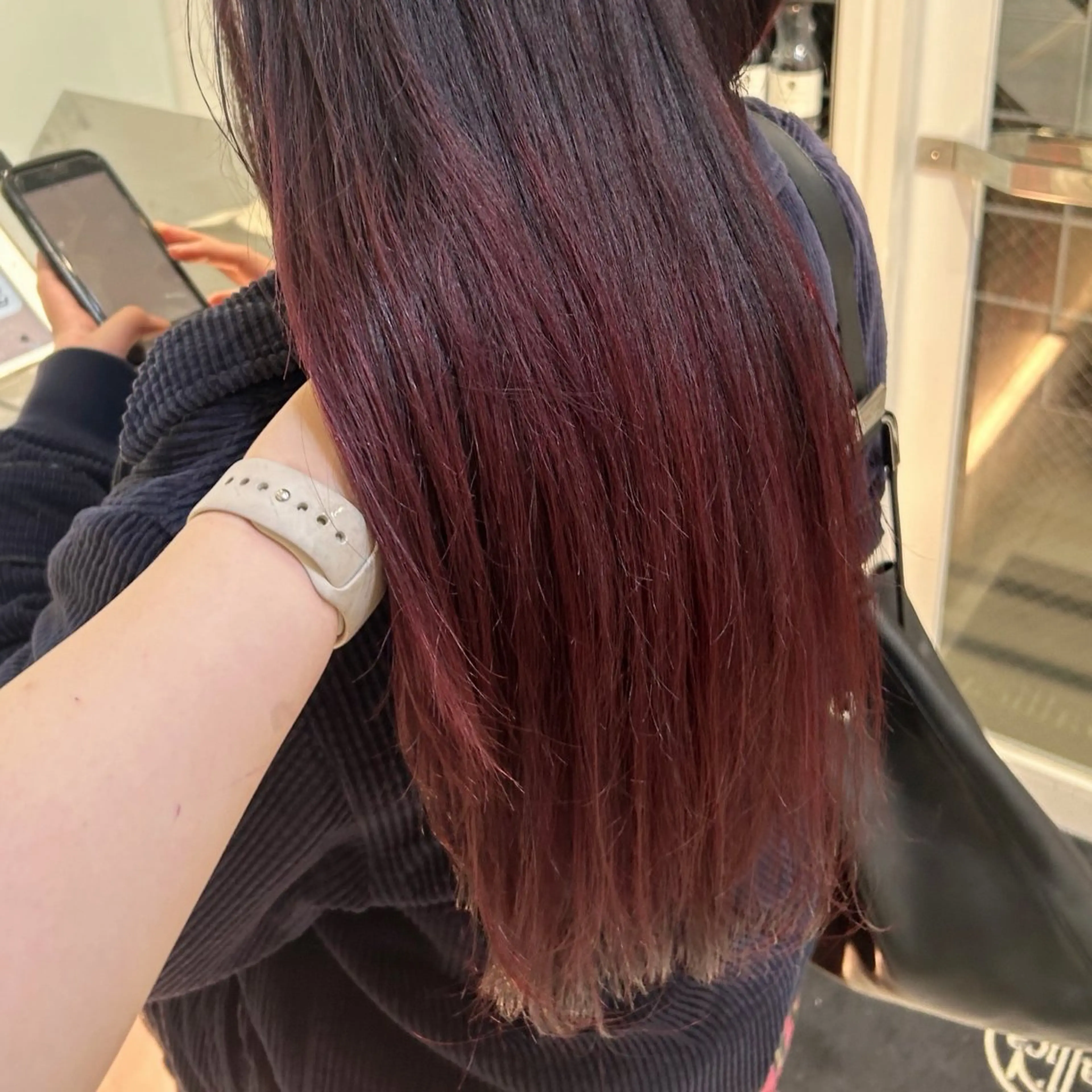 カラー ︎︎🌟韓国艶カラー ︎🌟璃奈 (ﾘﾅ)のヘアスタイル