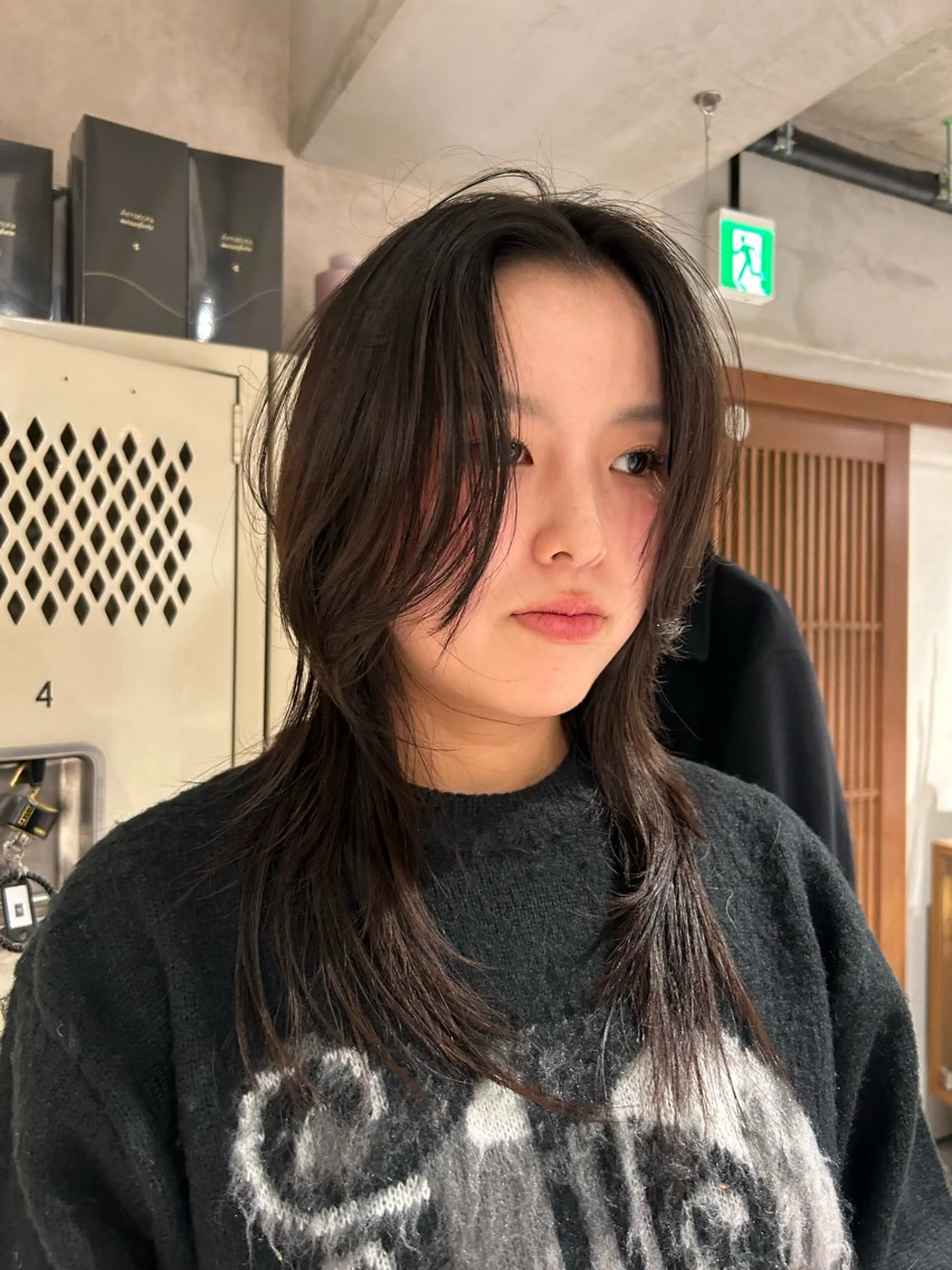 ミディアム カット ayano/パーマ/ 暖色カラーのヘアスタイル