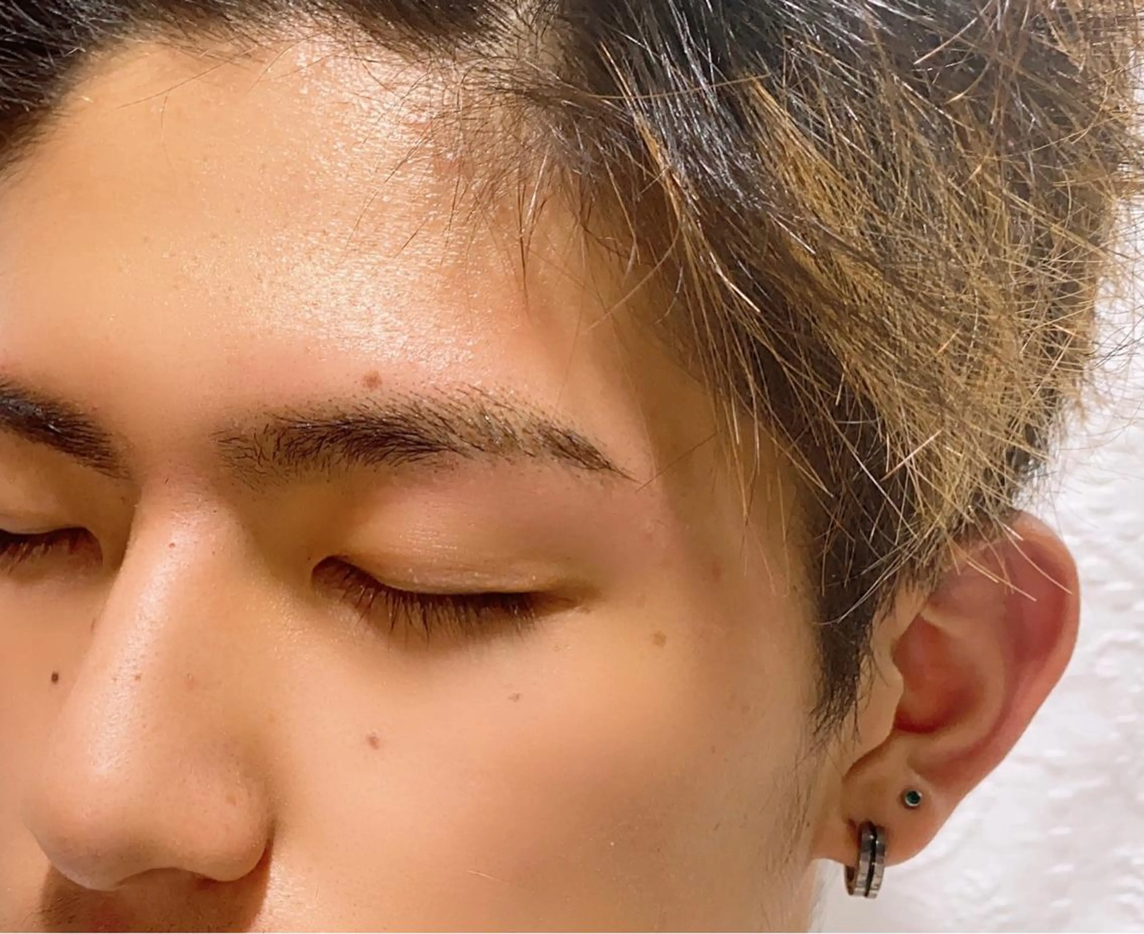 メンズ アイブロウ メンズアイブロウ Studio CUOREのマツエク・マツパデザイン