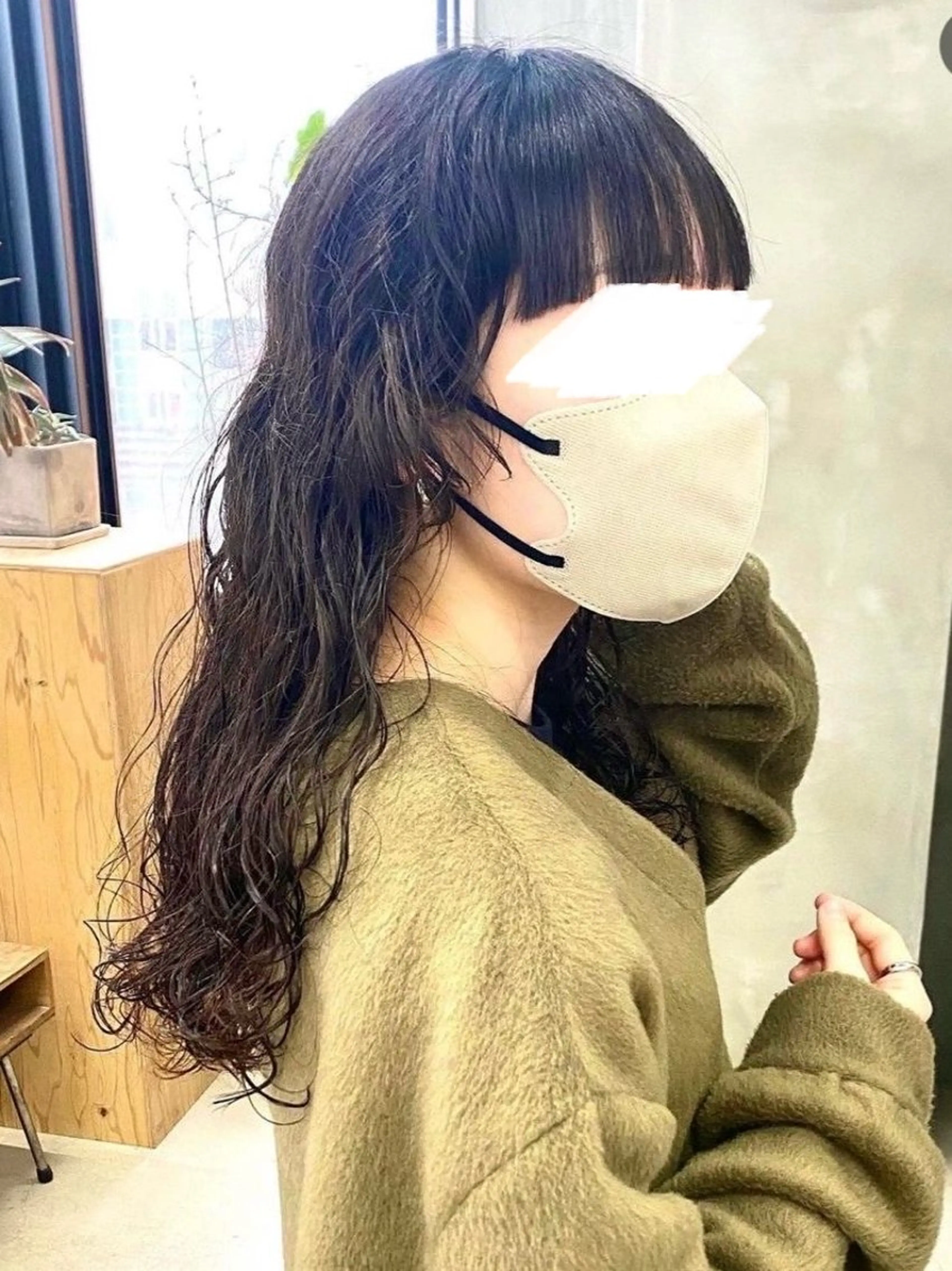 ロング パーマ カット パーマ ENIEN MAKE’S 立川所属・ミカ🌟パーマ/ ニュアンスパーマのヘアスタイル