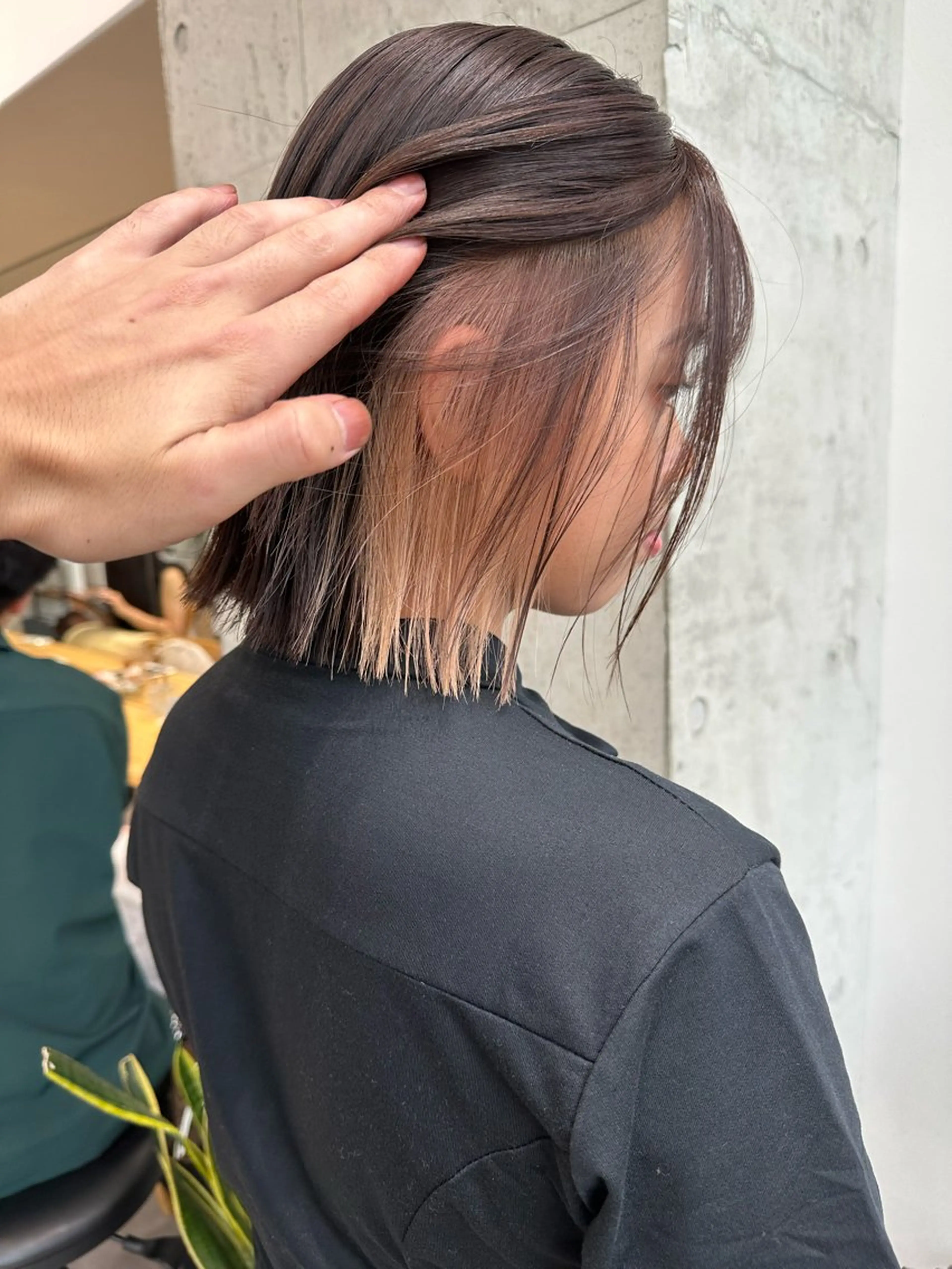 ショート ヘアカラー ✨透明感カラー 恵比寿HAYATO✨のヘアスタイル