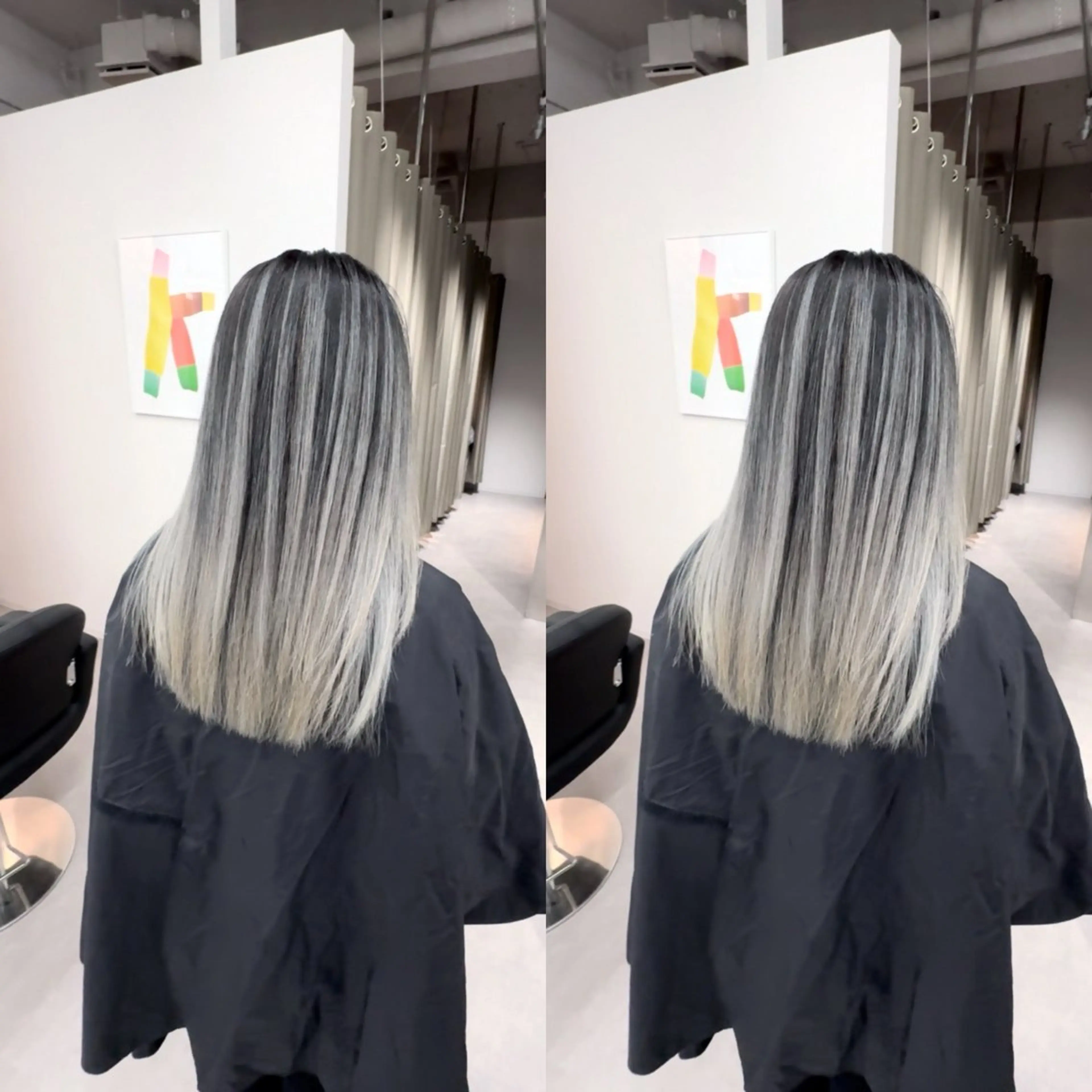 カラー シールエクステ/ 美髪カラー/茉央のヘアスタイル