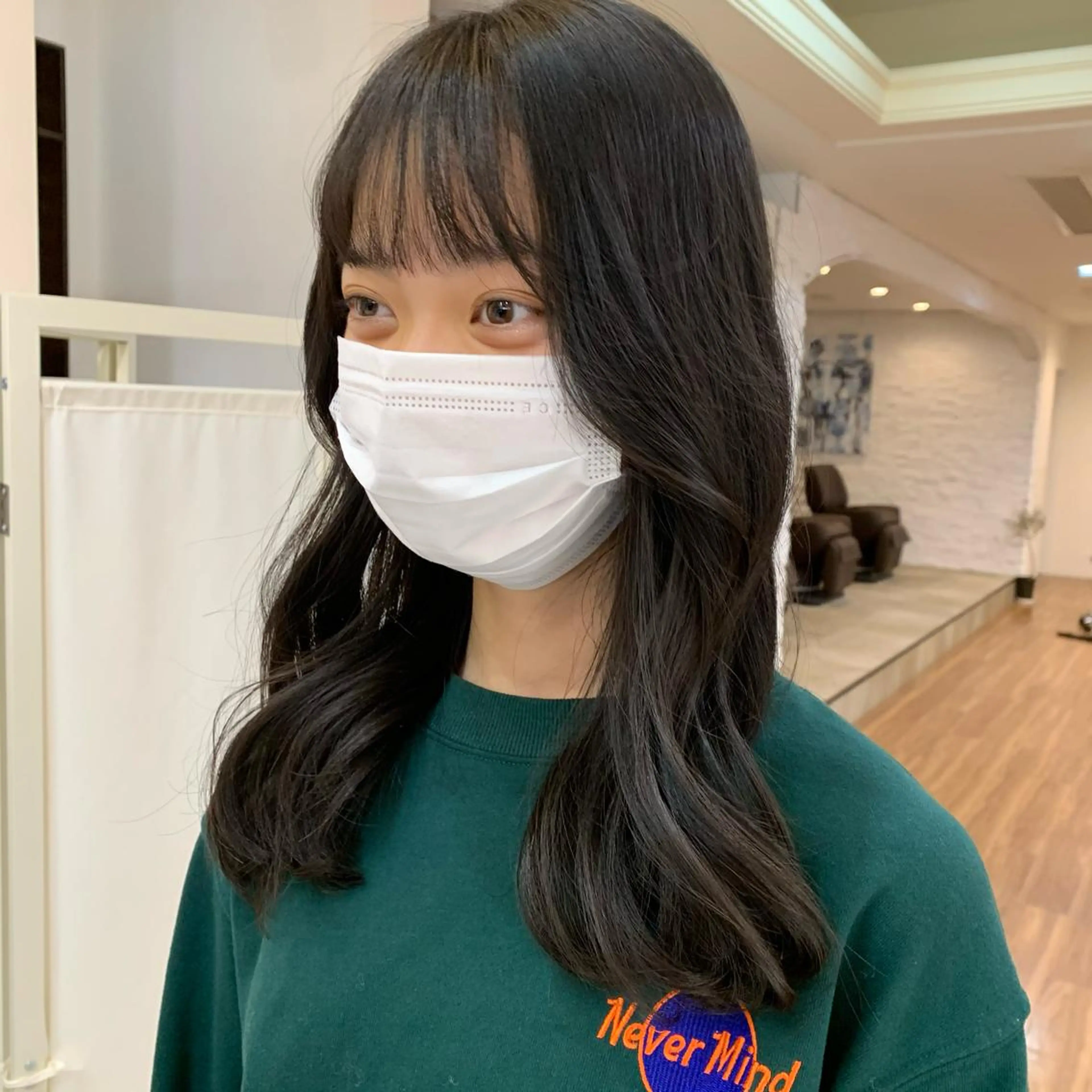 セミロング 【韓国風くびれヘア】 joule小木曽輝のヘアスタイル