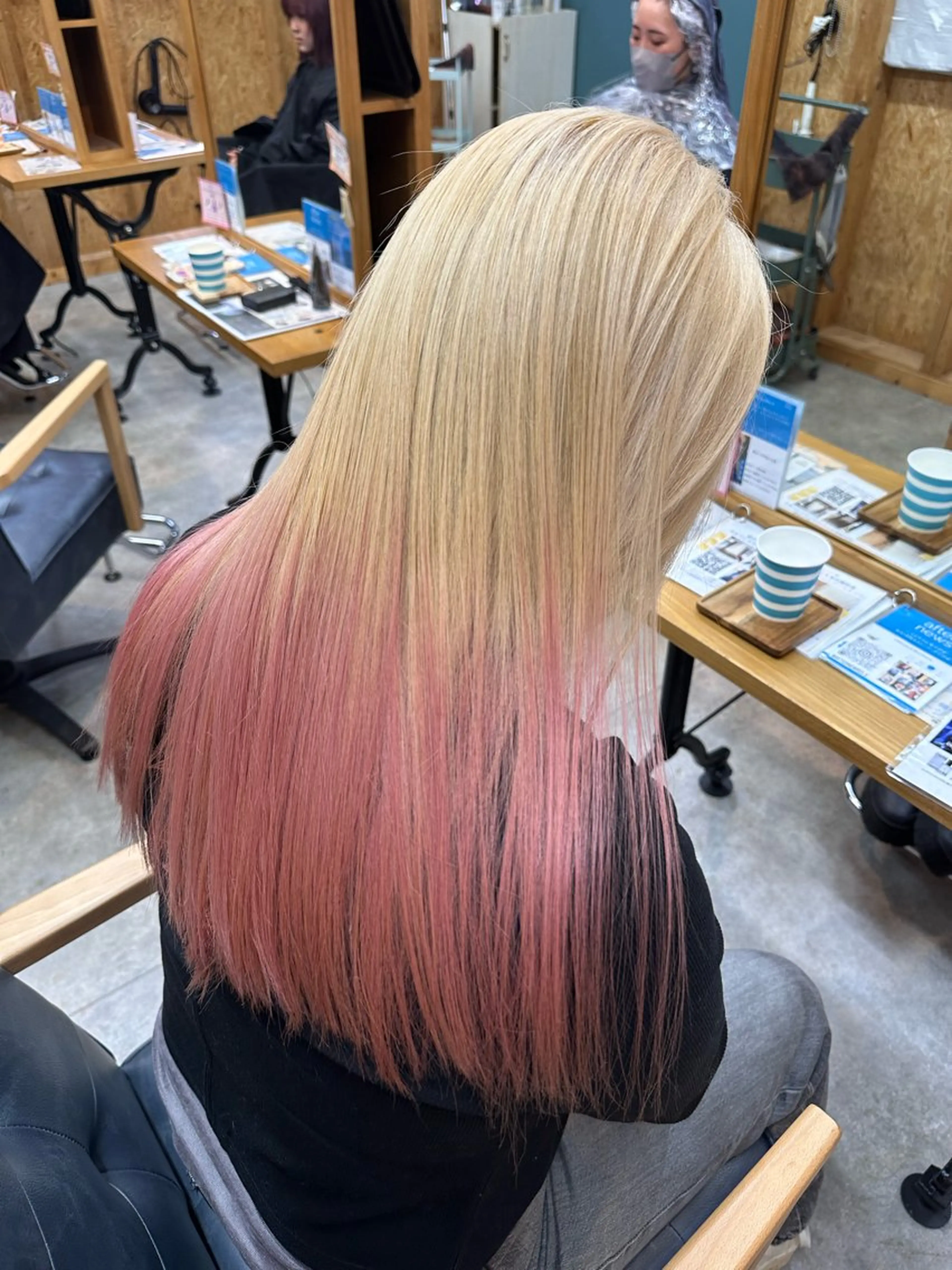 ロング ヘアカラー ブリーチ屋さん/ブリ ーチ矯正🫧あずみのヘアスタイル