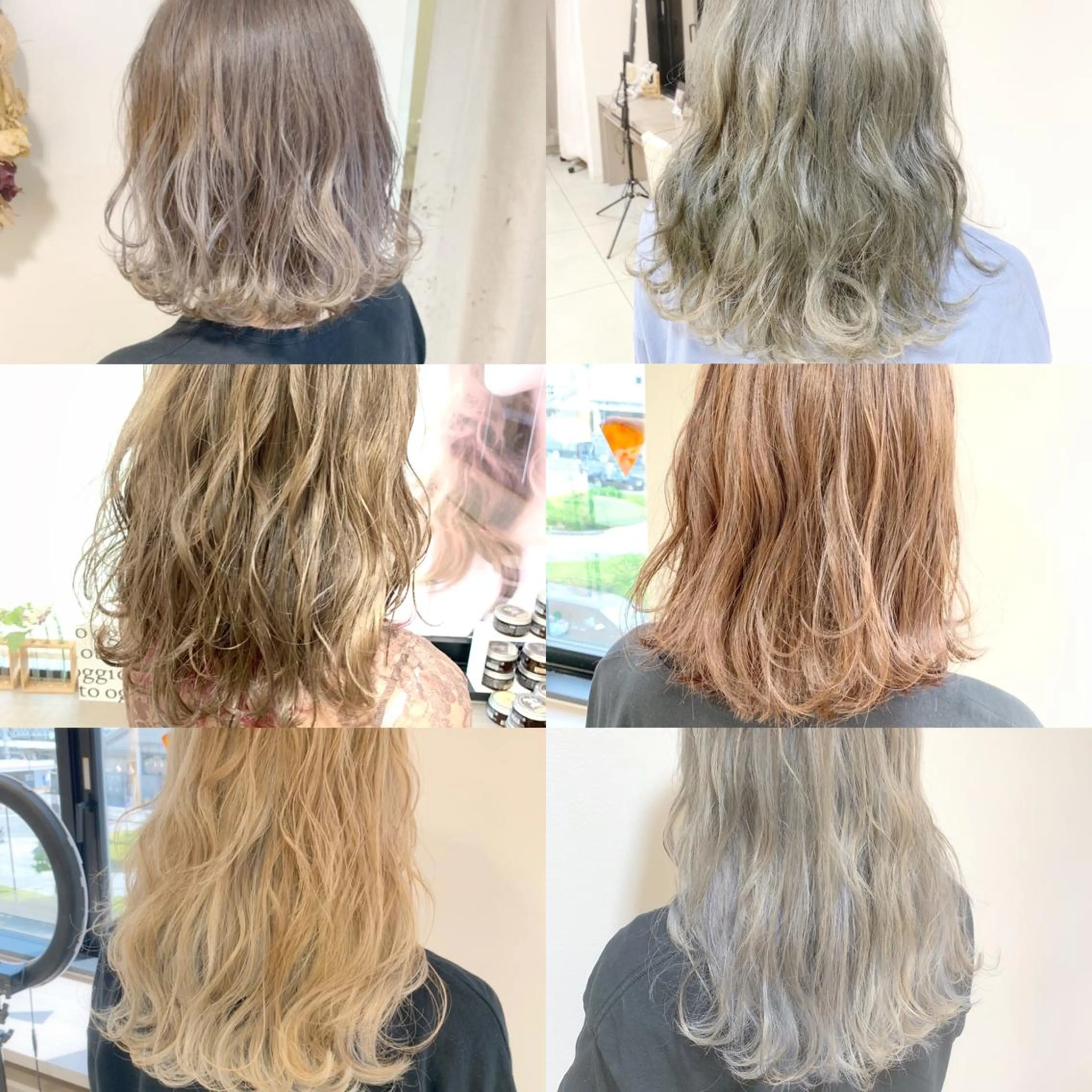 セミロング カラー ヘアカラー トリートメント MIRU by INCE HAIR所属・chiyo yasuのヘアスタイル