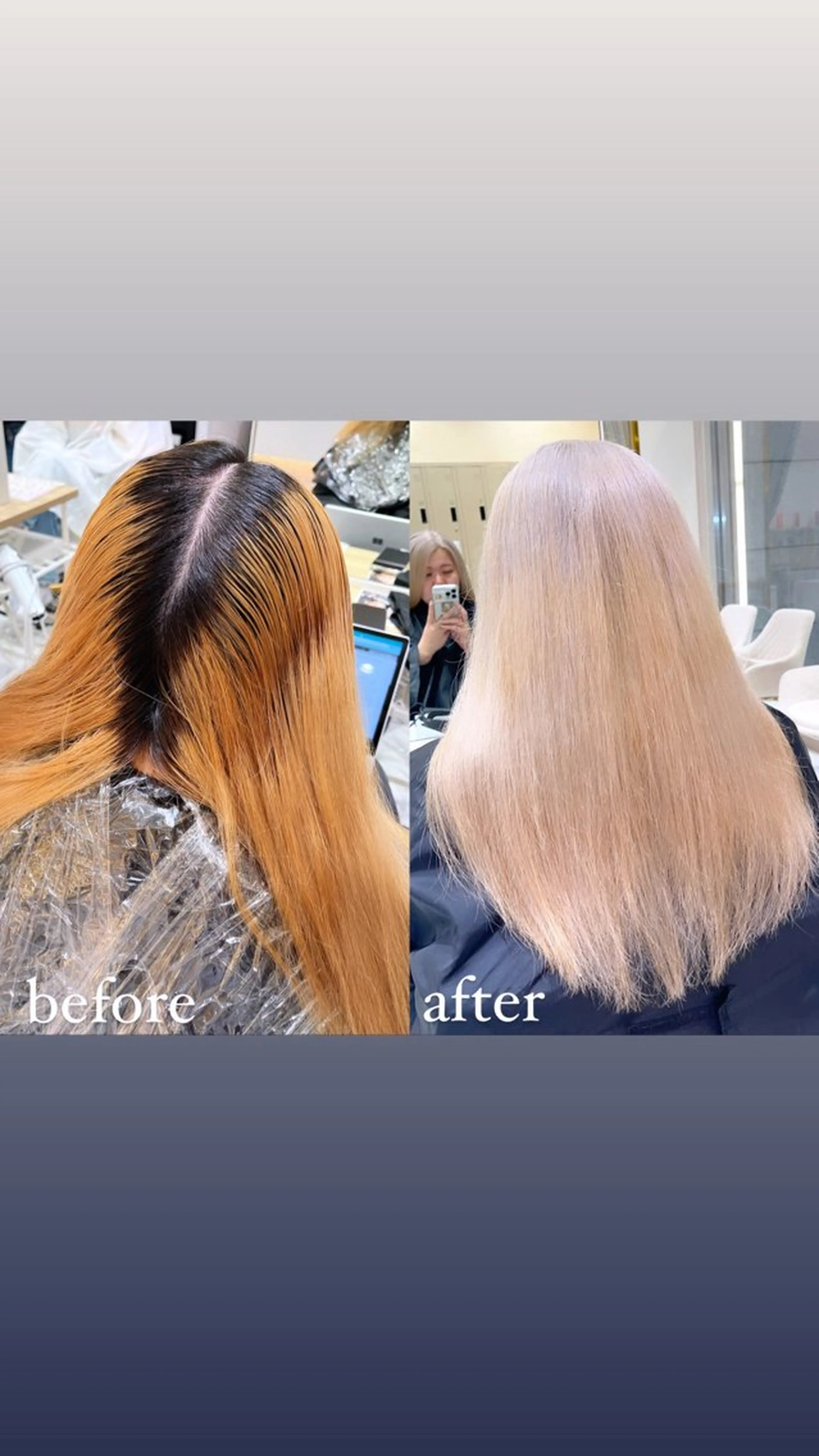 ロング カラー ベージュカラー ホワイトベージュ カット ヘアカラー トリートメント 🥇メンズパーマ /縮毛矯正/木村神心のヘアスタイル