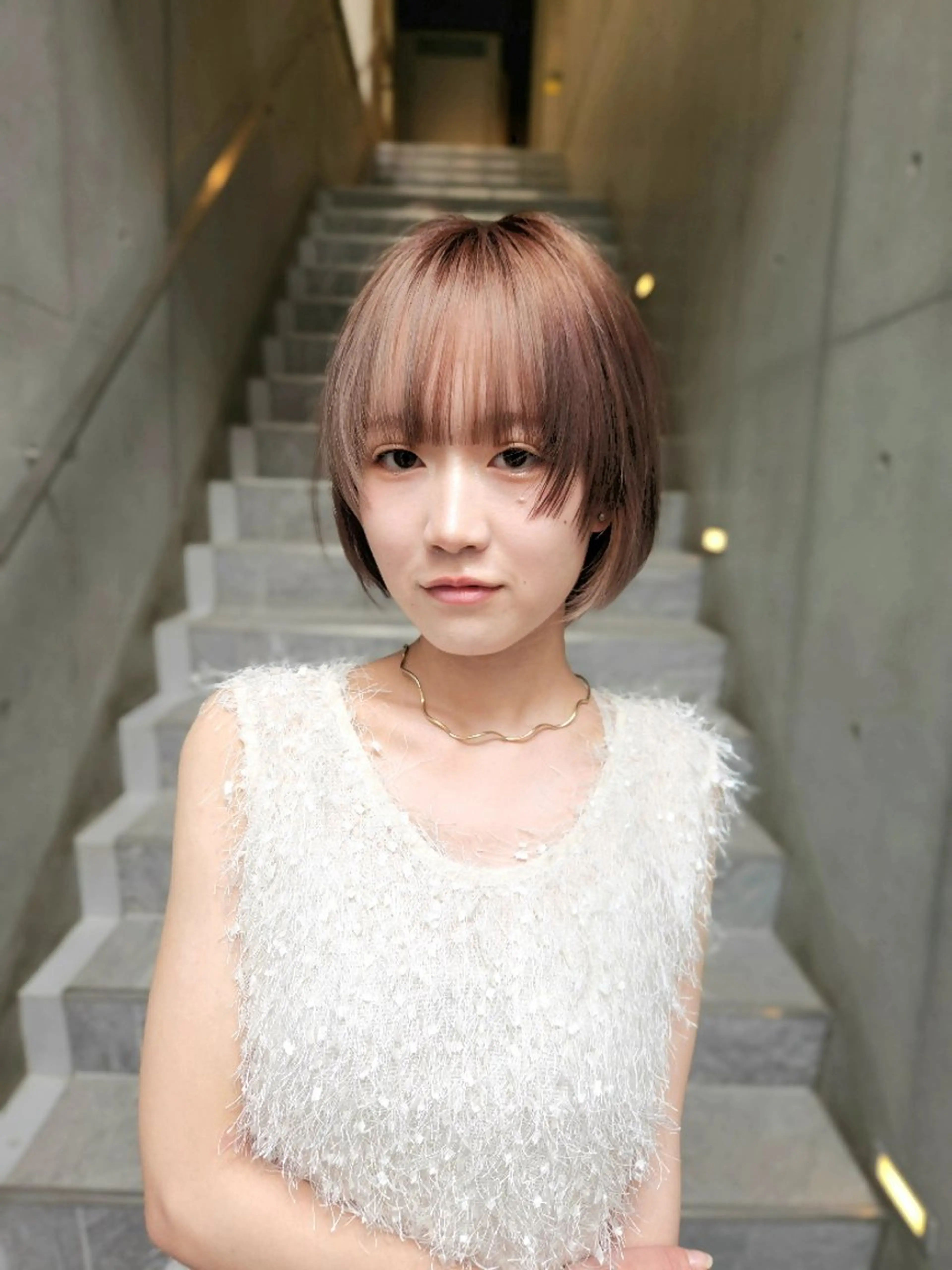 ショート カット ヘアカラー トリートメント まとまり💯悩み改善 ★松本尚弥★店長のヘアスタイル