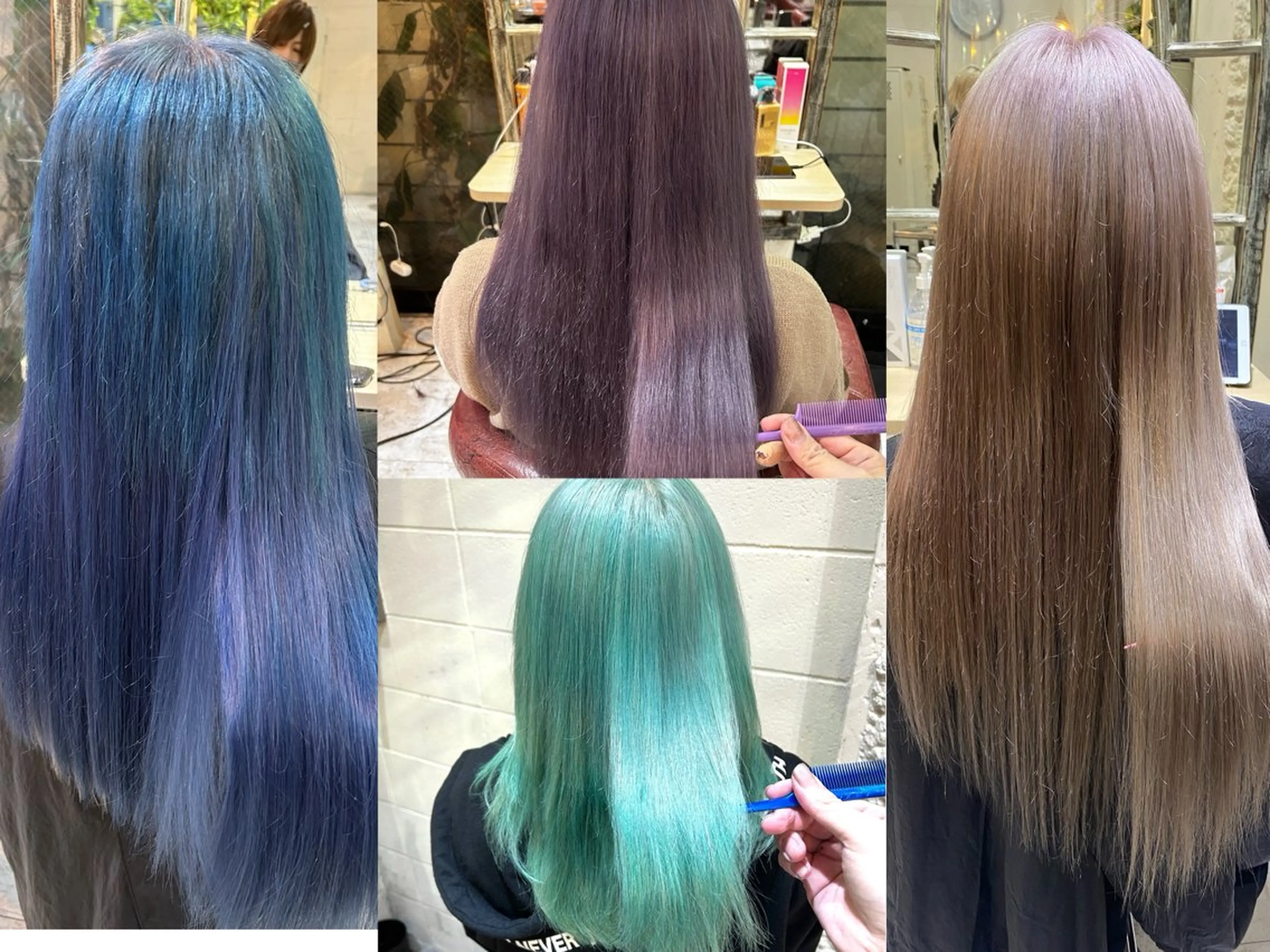 ロング カラー sherry所属・佐伯 りょうのヘアスタイル