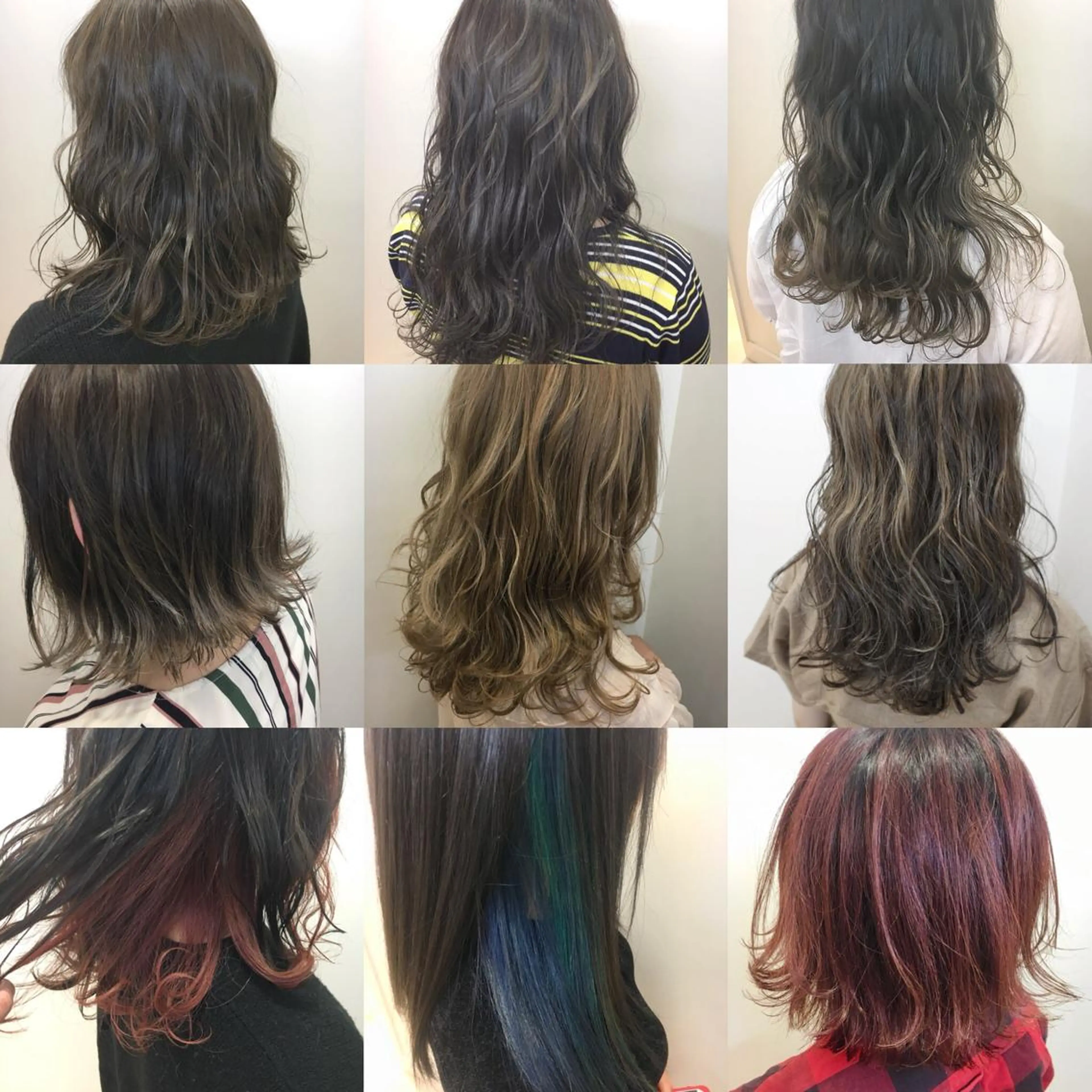 カラー ハイライトカラー インナーカラー ヘアカラー 永井 大希のヘアスタイル