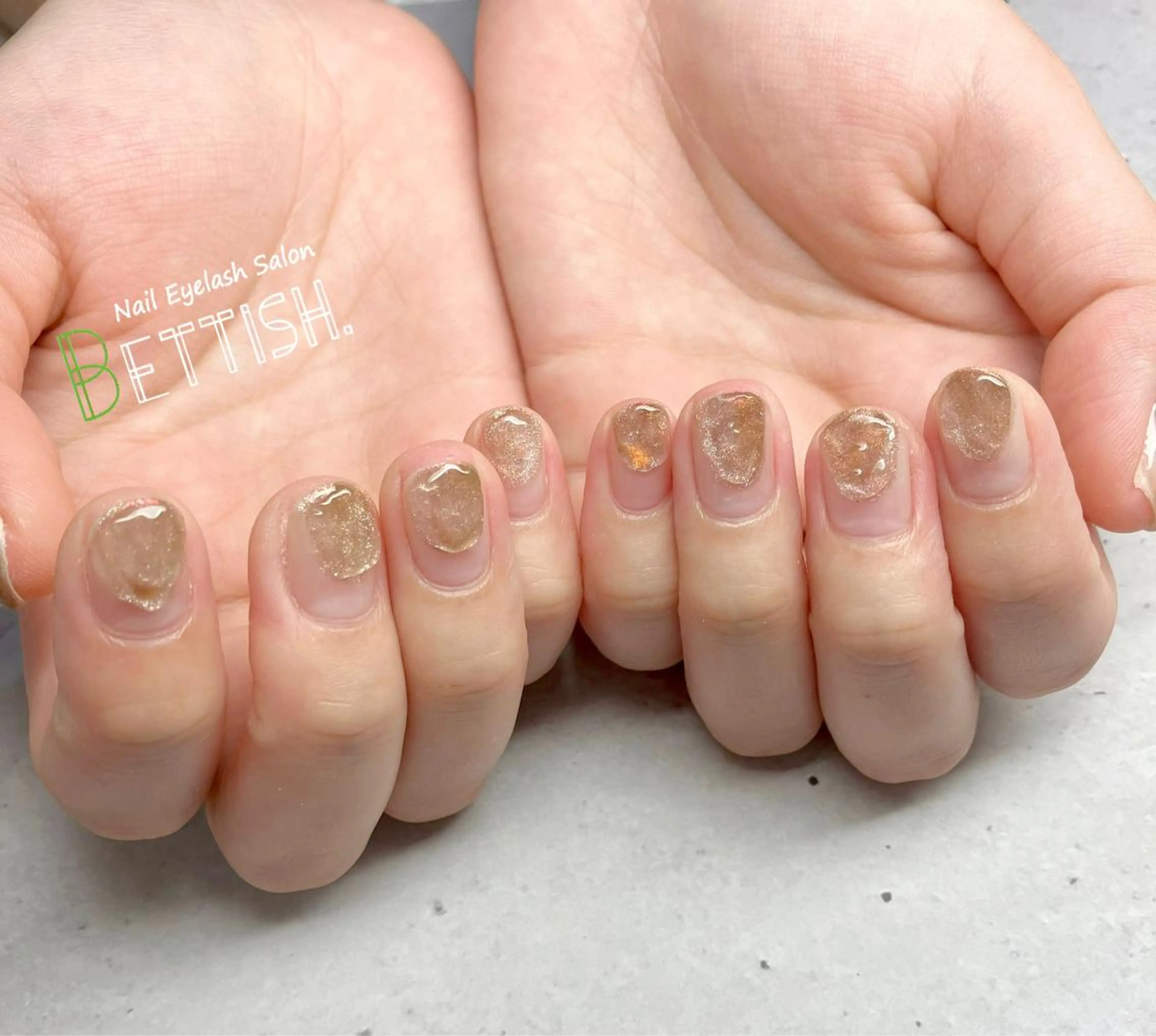 ネイル 氷ネイル・うるうるネイル ハンドネイル BETTISH. KUMIKO☺︎︎のネイルデザイン