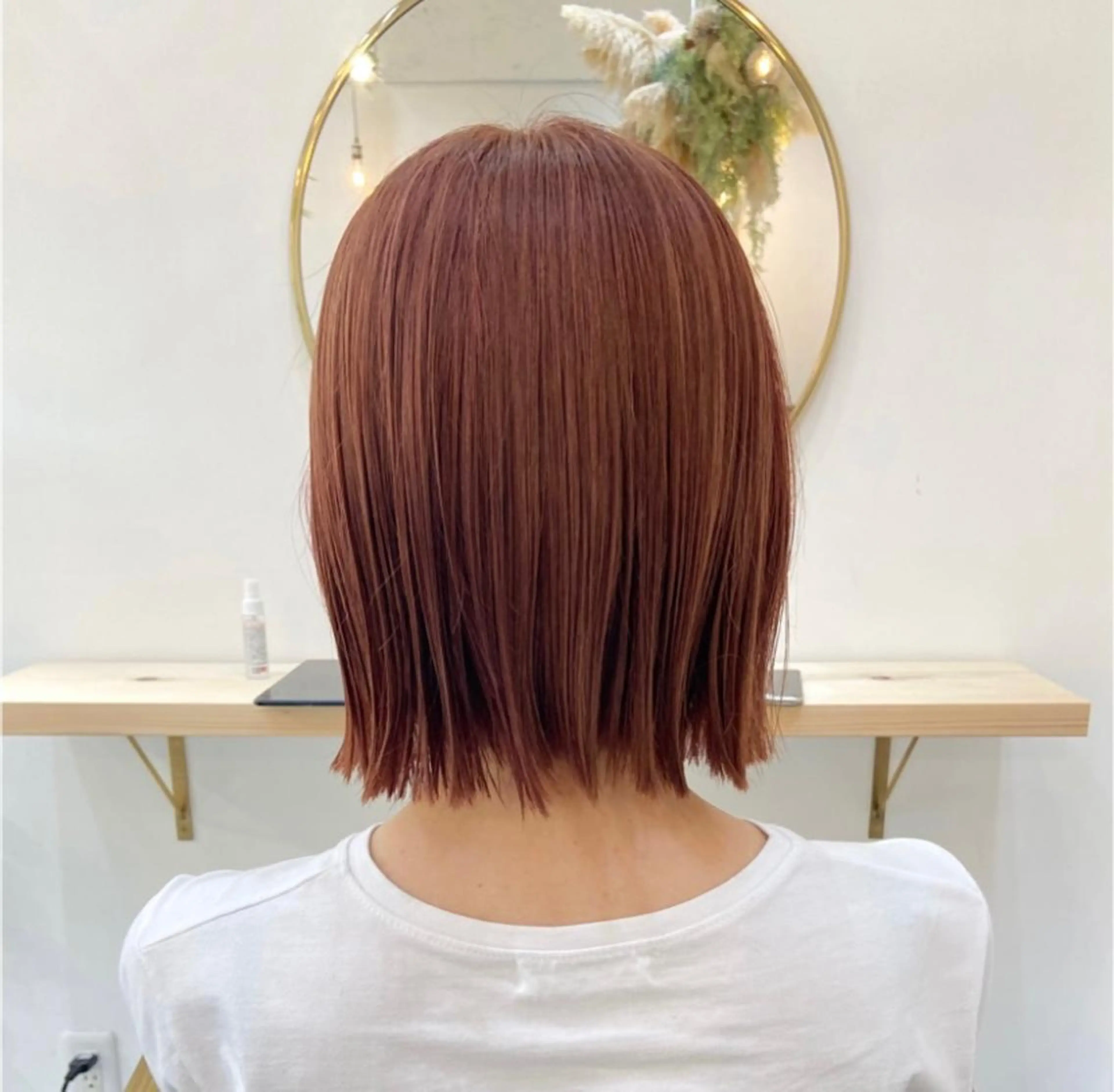 ショート カラー 田中 あやなのヘアスタイル