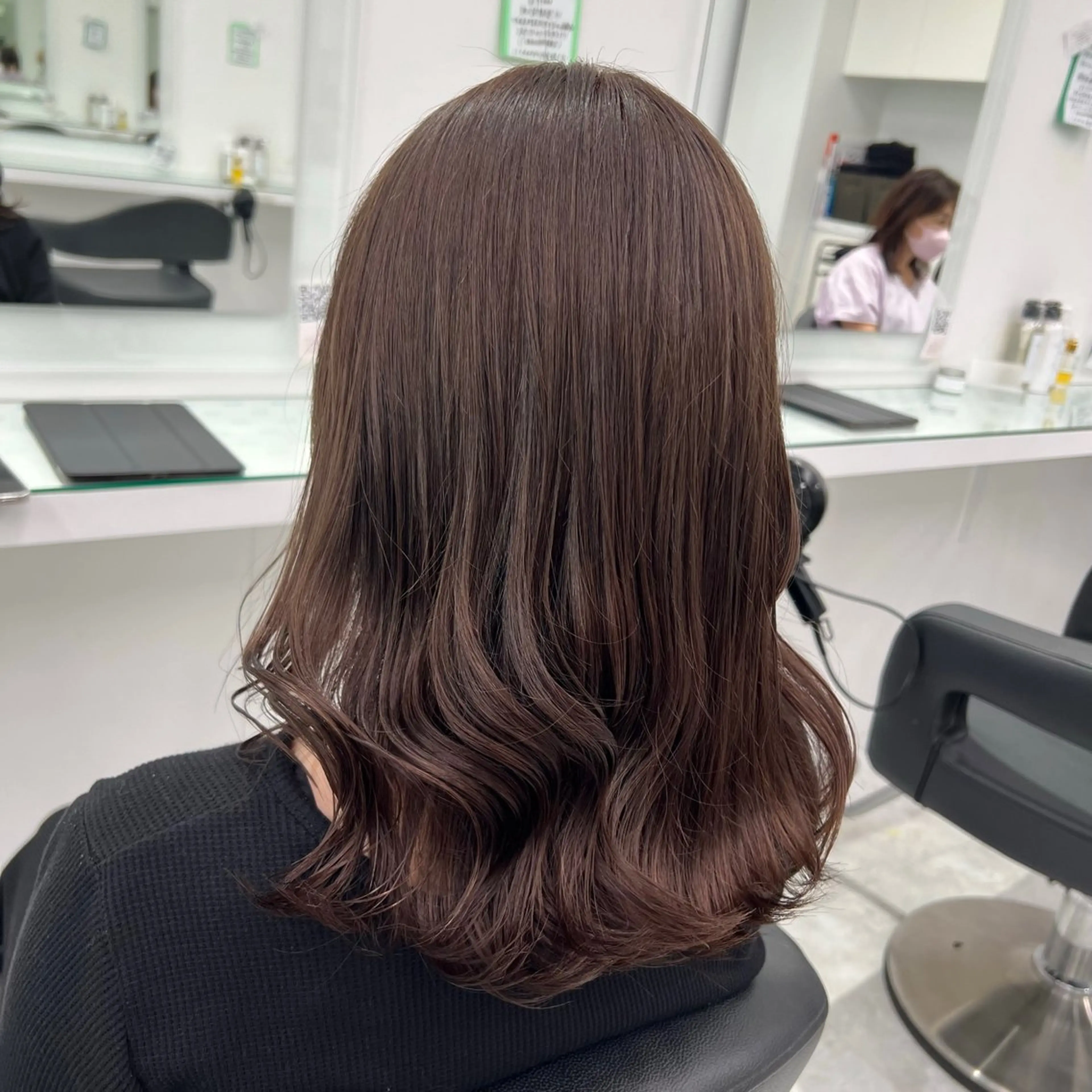 ロング カラー ヘアアレンジ ヘアカラー トリートメント ヘッドスパ ヘアセット 透け上品ハイトーン 職人ゆうと🤍のヘアスタイル