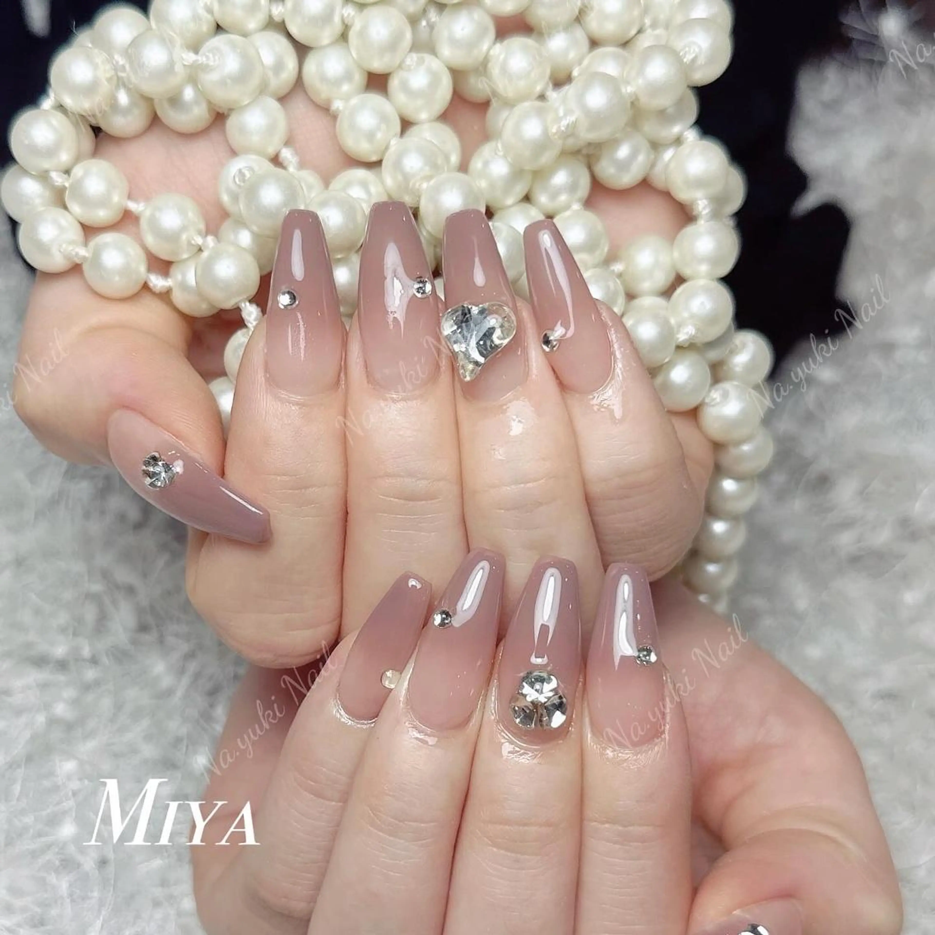 ネイル ハンドネイル ハンドケア YUKI 💗 渋谷店のネイルデザイン