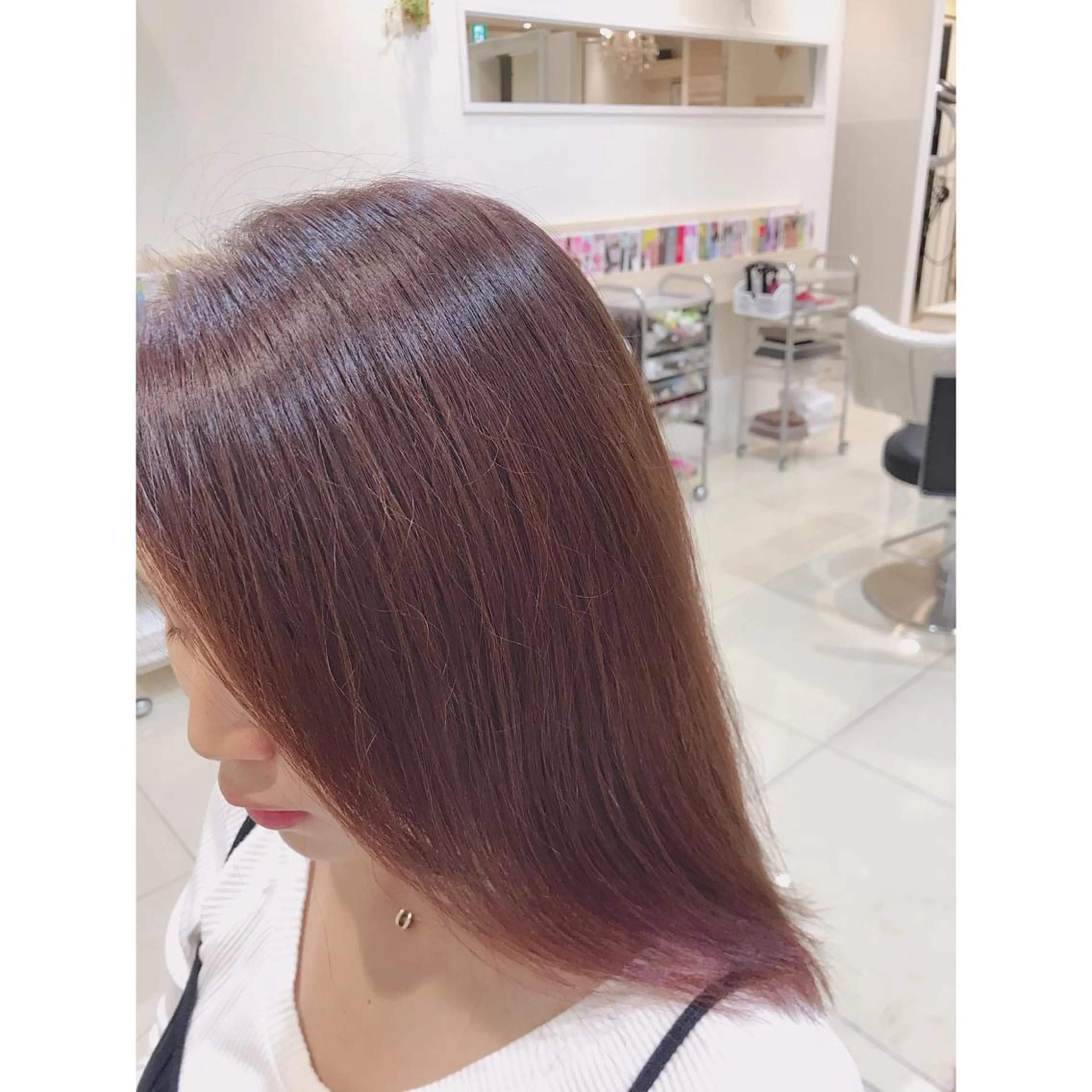 ミディアム カラー 髪質改善/茅ヶ崎 マツモト リョウのヘアスタイル