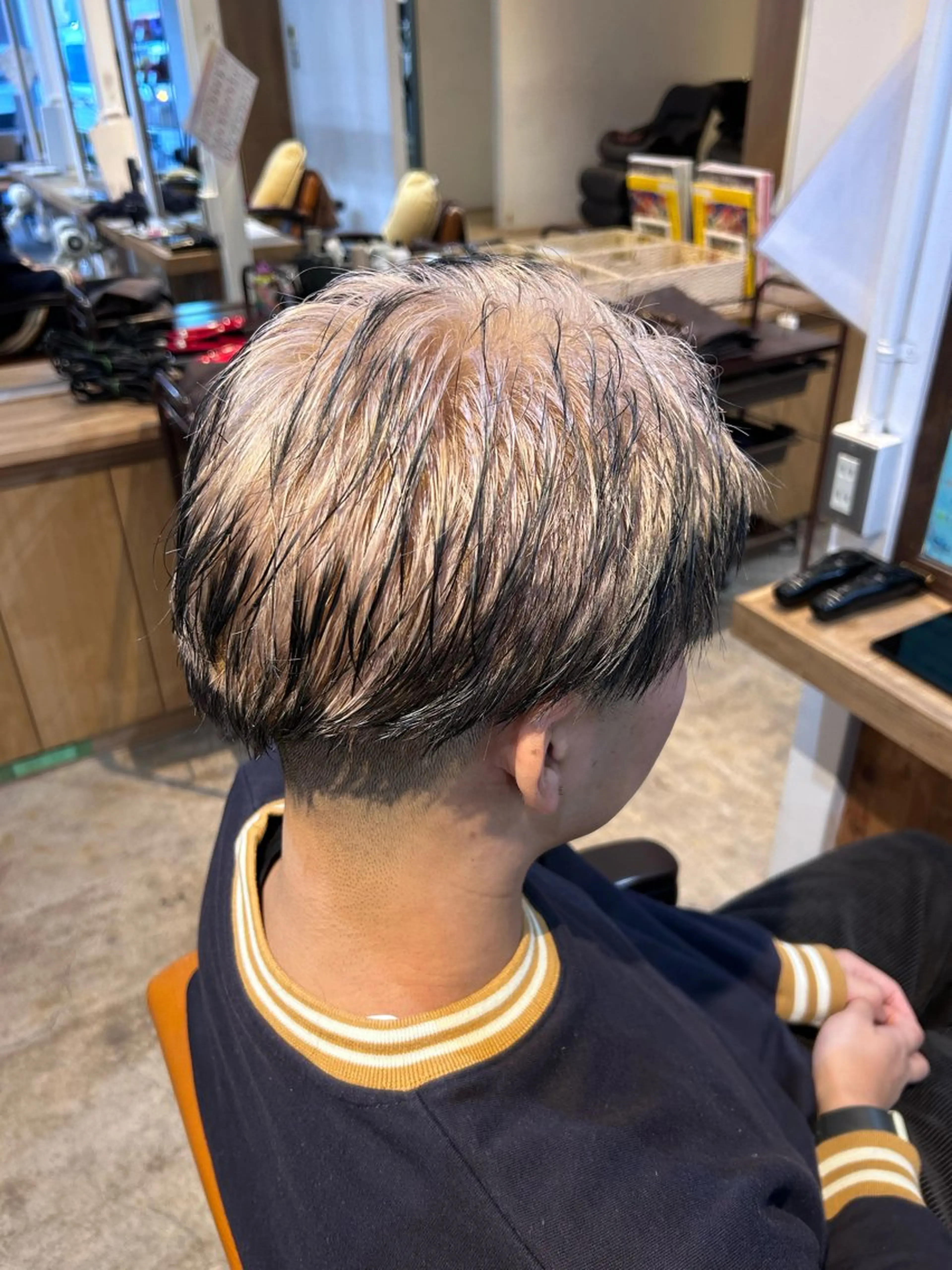 ブリーチありWカラーの写真