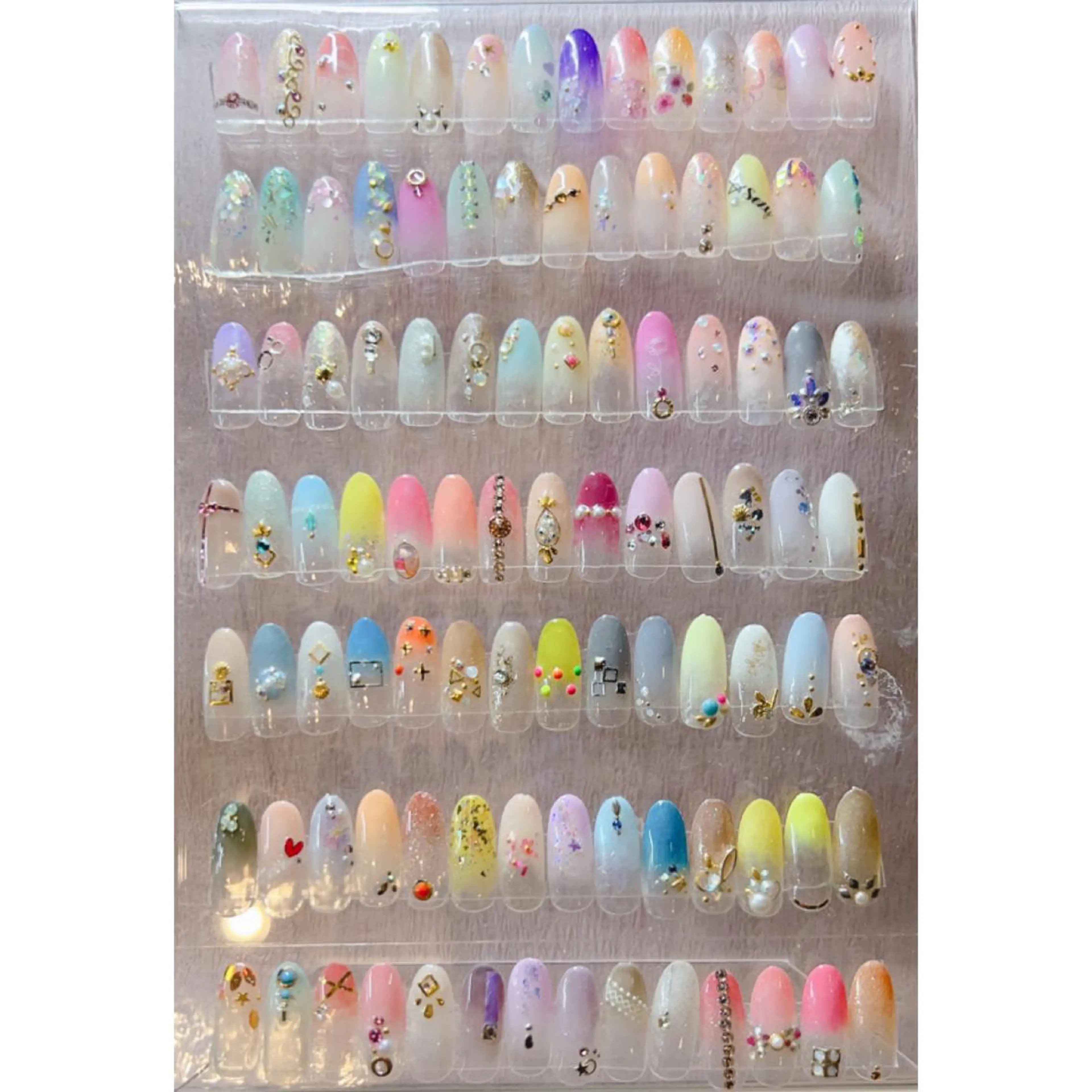 【初回オフ無料】グラデーション+アート2本の写真