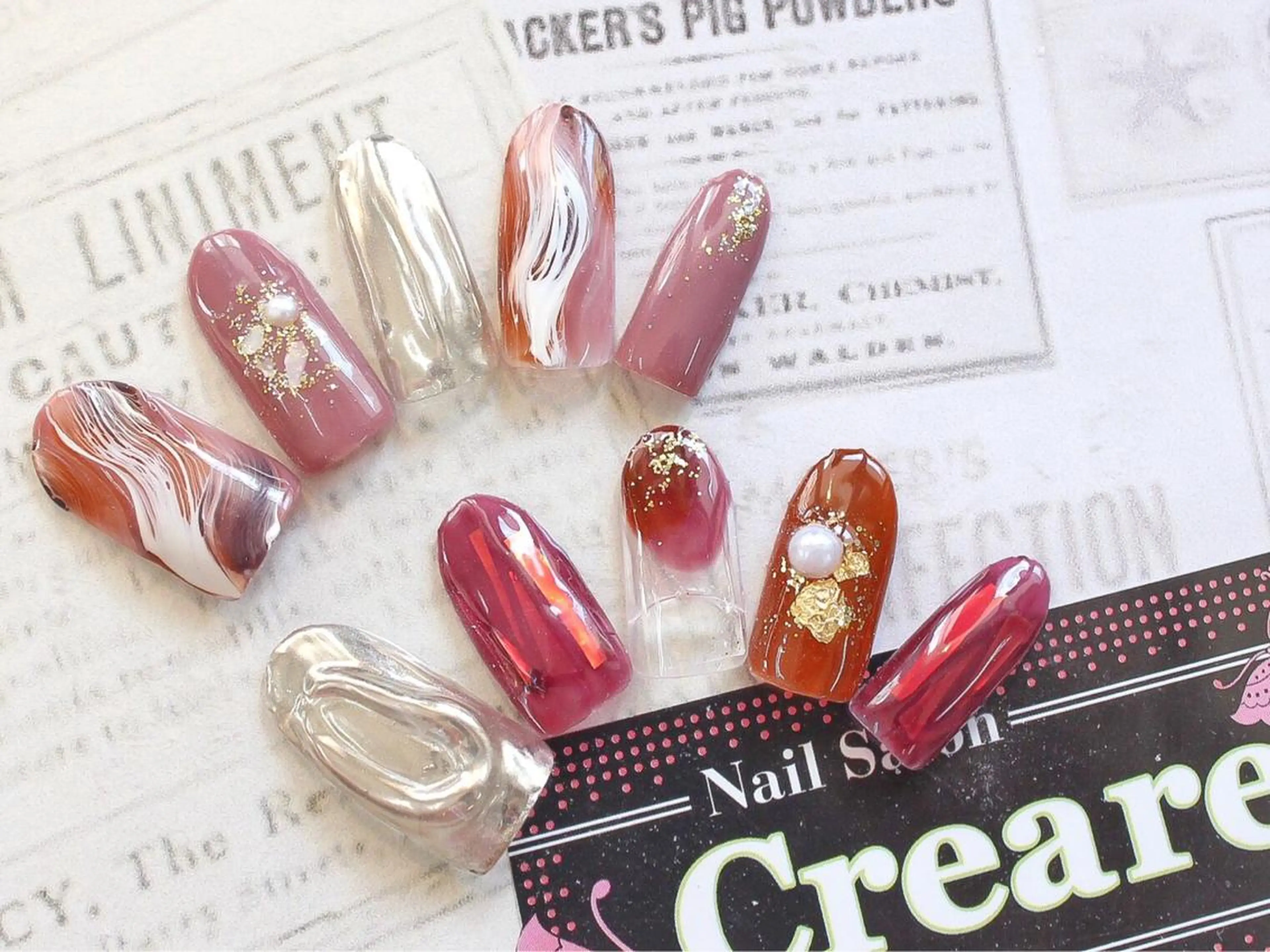ネイル nail salon Creare所属・nail salon Creareのネイルデザイン