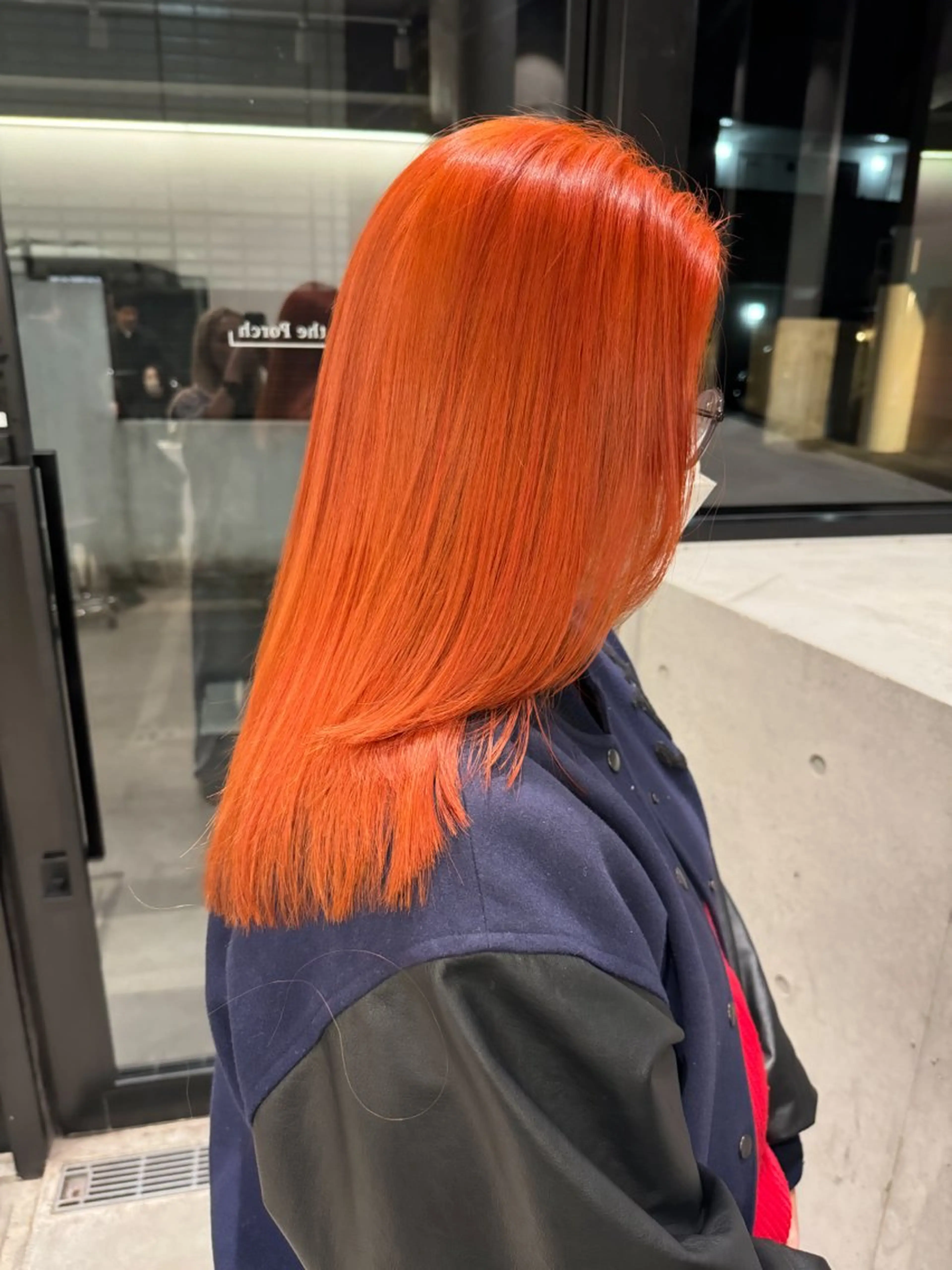 ミディアム カラー ヘアアレンジ ミニボブ/ブリーチ 🌈MISATOのヘアスタイル