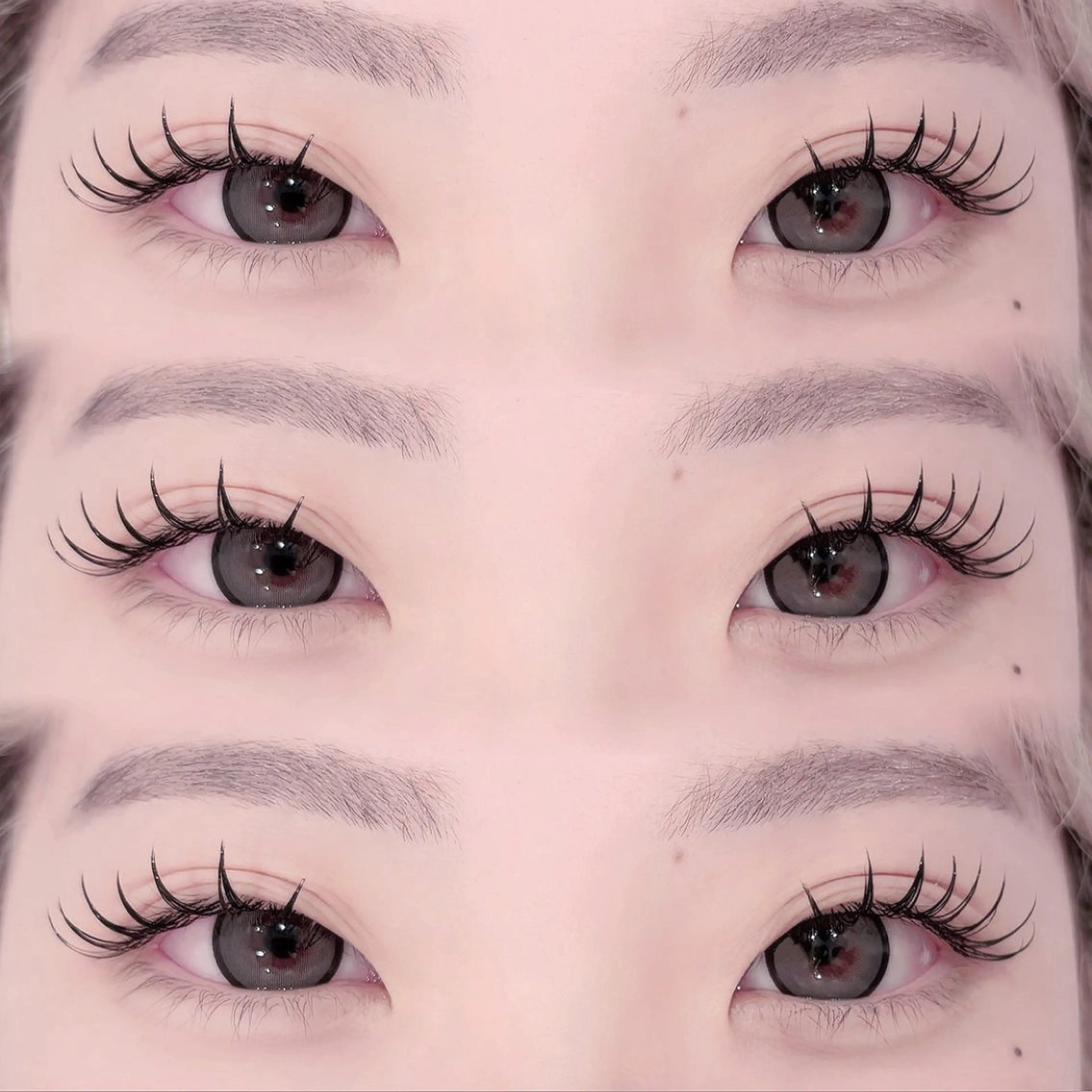 マツエク・マツパ Dカール フラットラッシュ chouchou♡ Akaneのマツエク・マツパデザイン