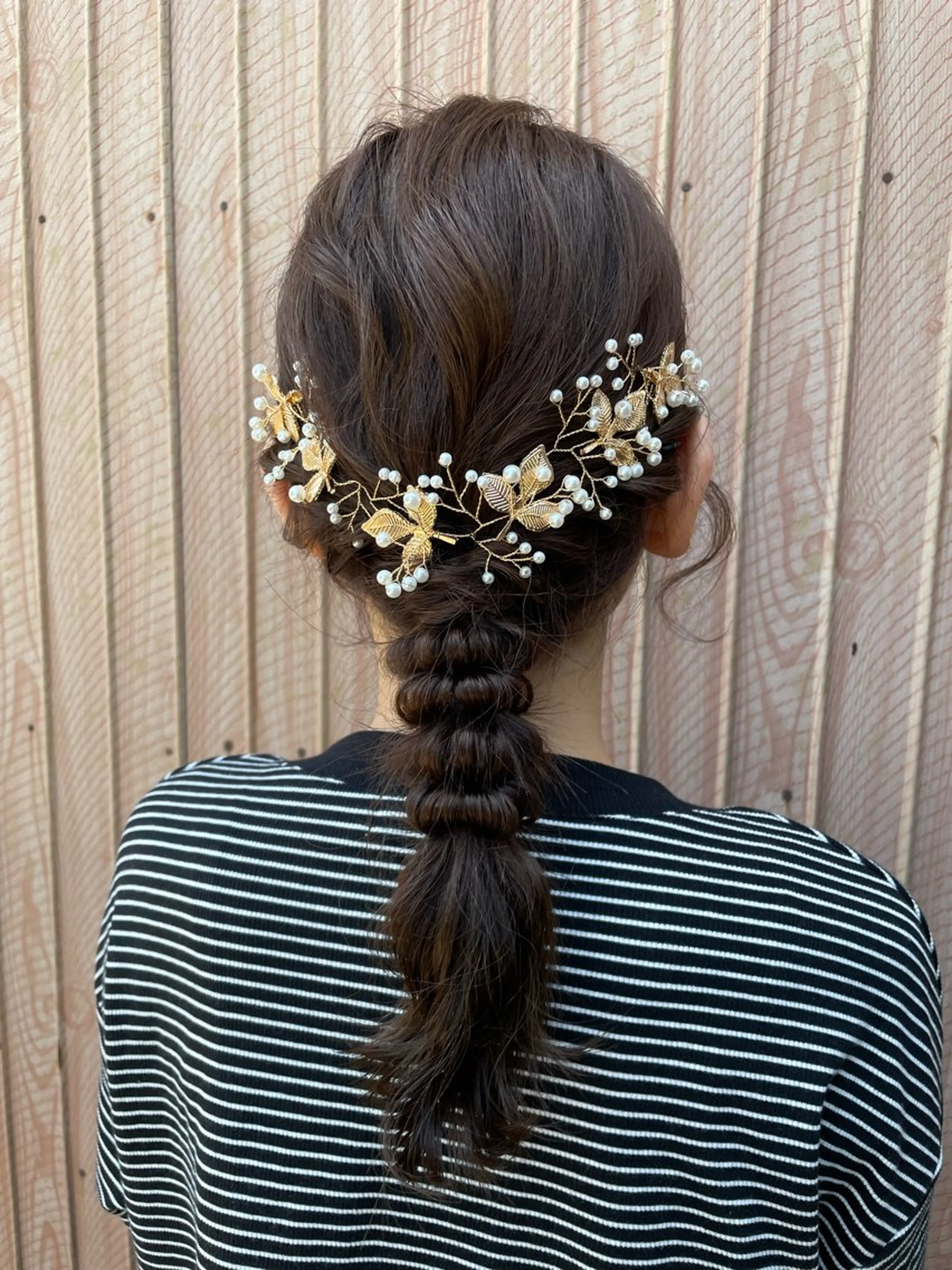 セミロング ヘアアレンジ 豊田 智美のヘアスタイル