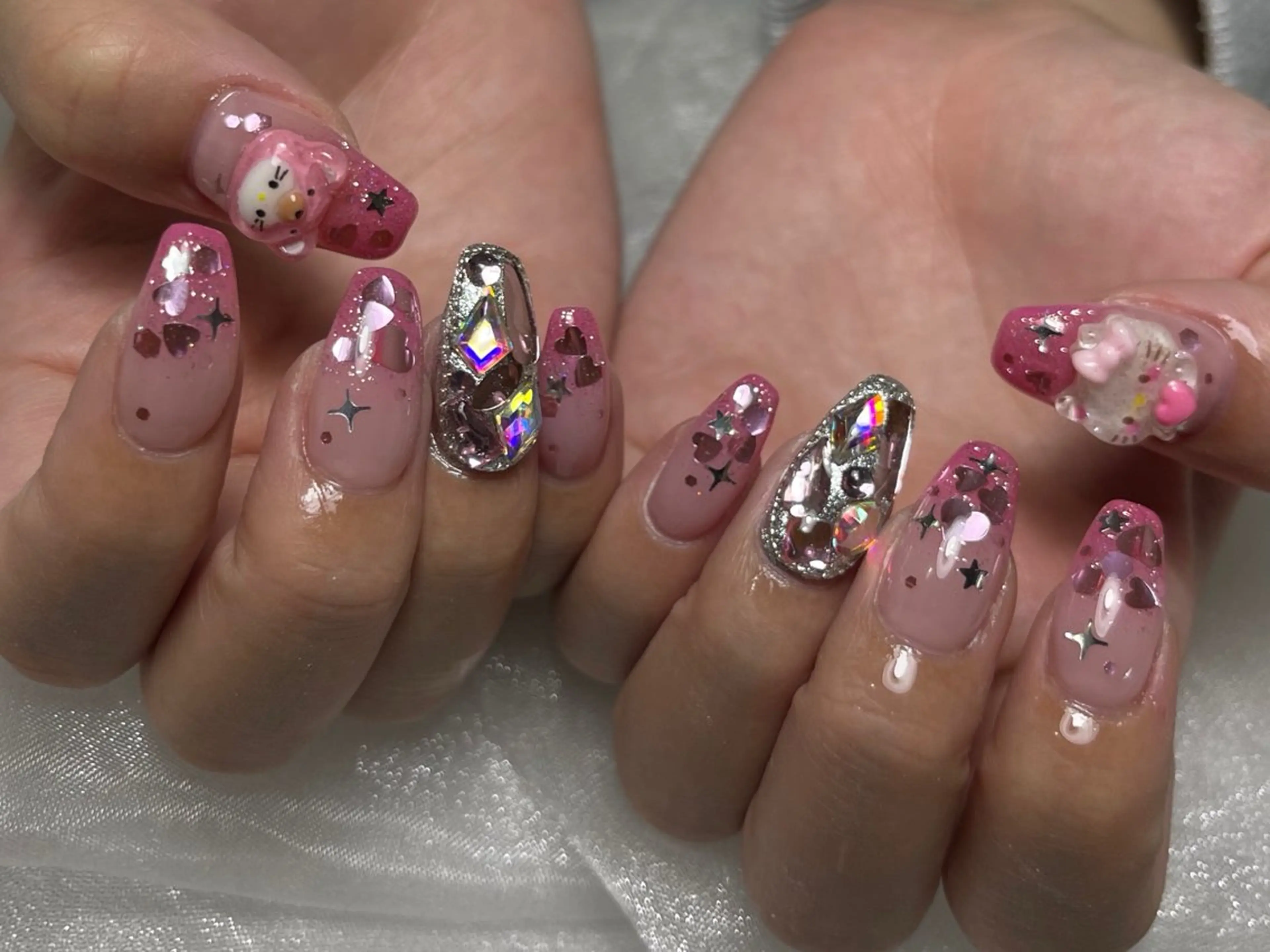 ネイル ハンドネイル ハンドケア nail salon kukuna所属・ワンホン/韓国 nail 大阪アメ村のネイルデザイン