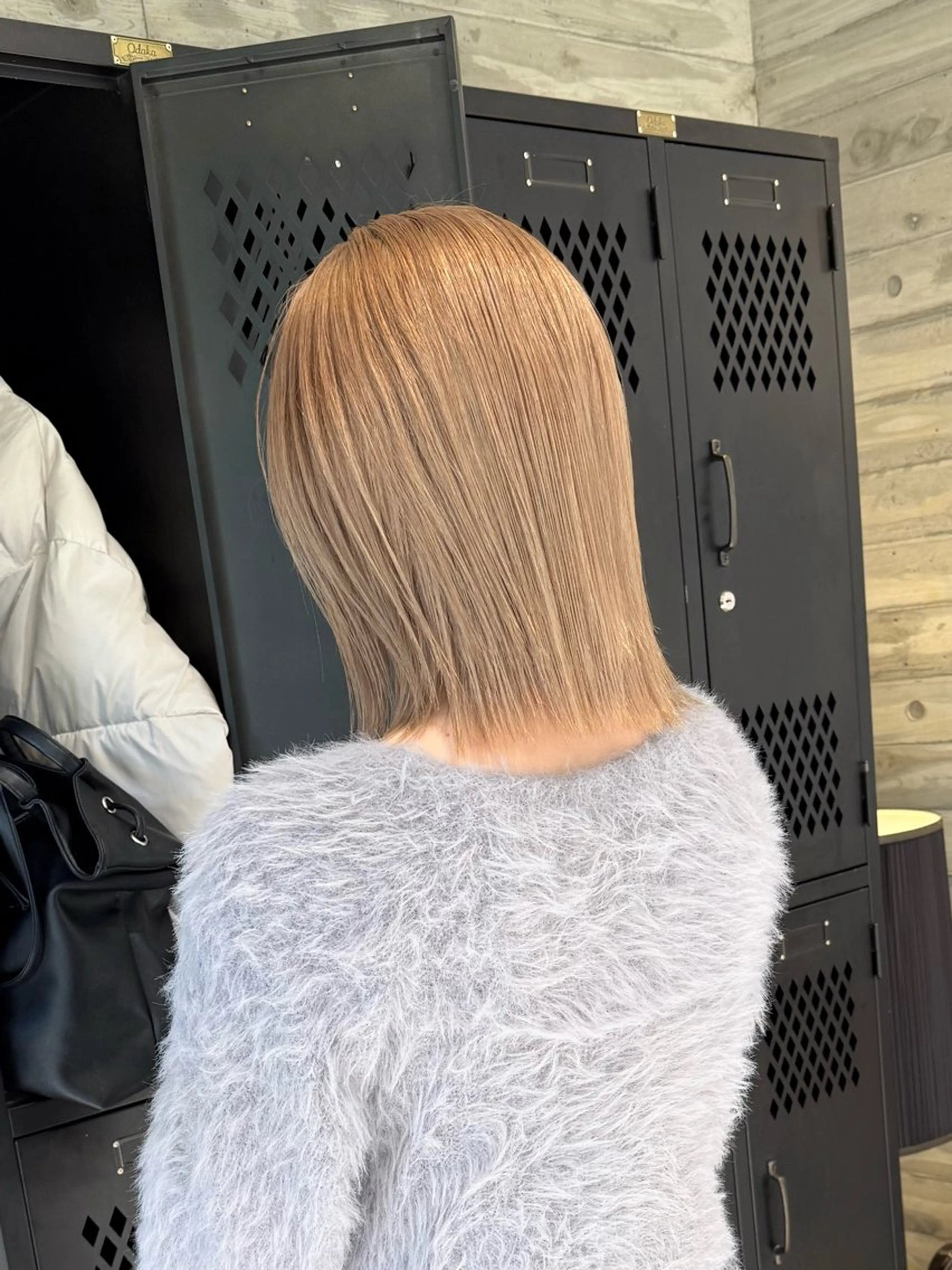 ミディアム カラー ヘアカラー トリートメント 色落ち綺麗透明感カラ /ボブ/ナカツヒカルのヘアスタイル