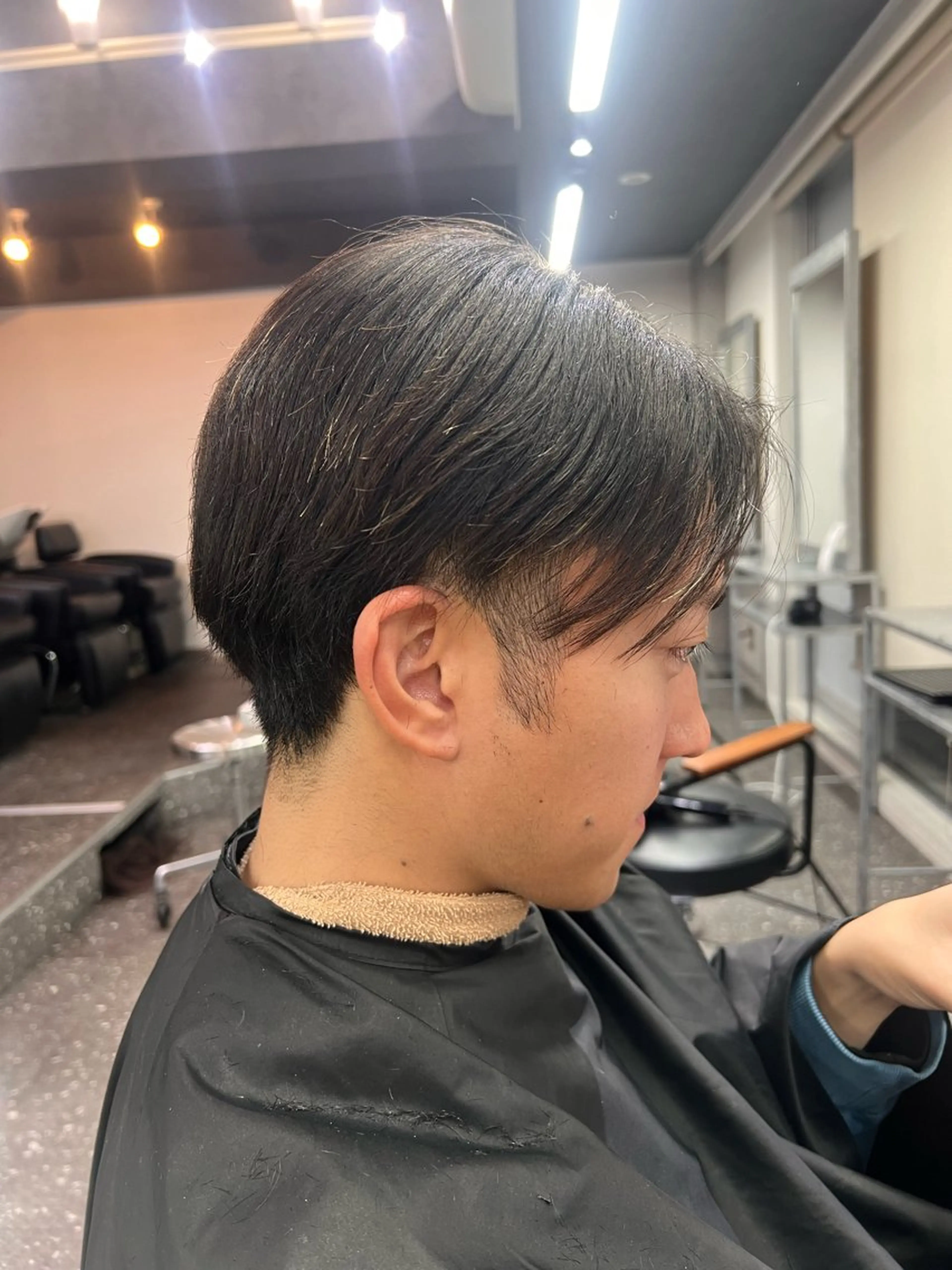 パーマ メンズ 縮毛矯正 カット 縮毛矯正 メンズカット✂️山下 吉祥寺/透明感カラーのヘアスタイル