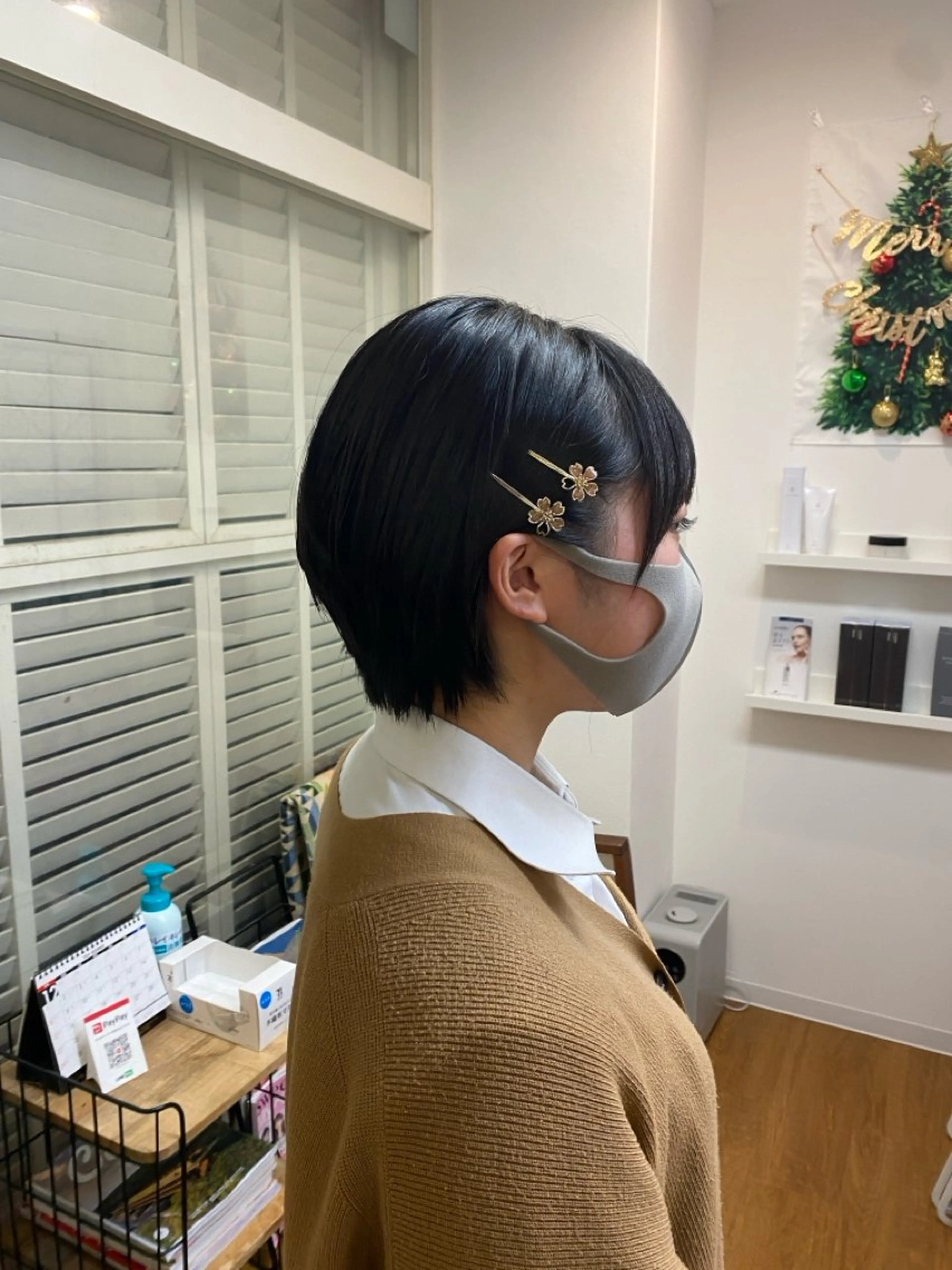 ショート ショートヘア 宮﨑 まりあのヘアスタイル