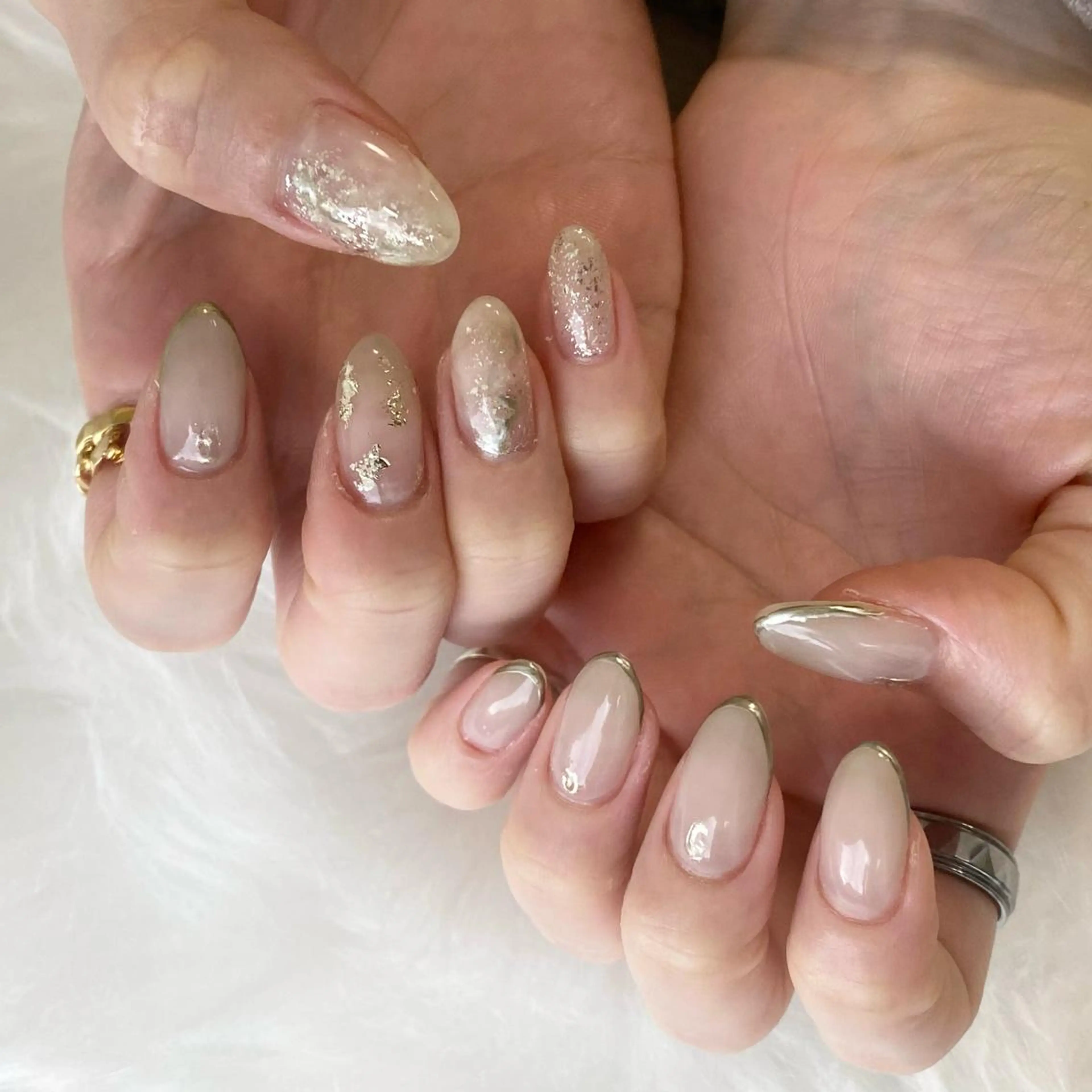 ネイル Ray. ／綺麗目ニュアンスのネイルデザイン