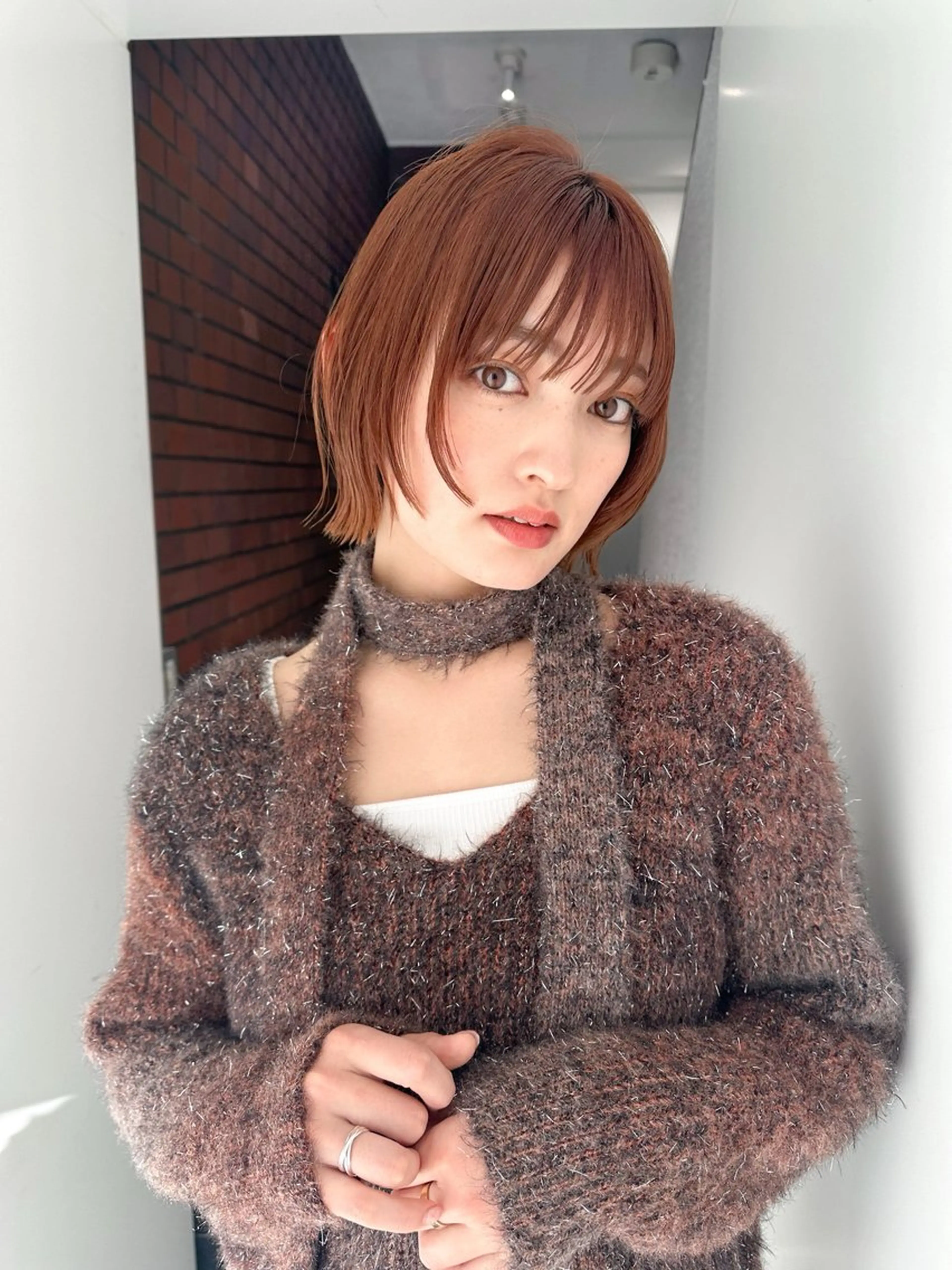 ショート MINX青山店所属・結莉/ボブ/ 縮毛矯正のヘアスタイル