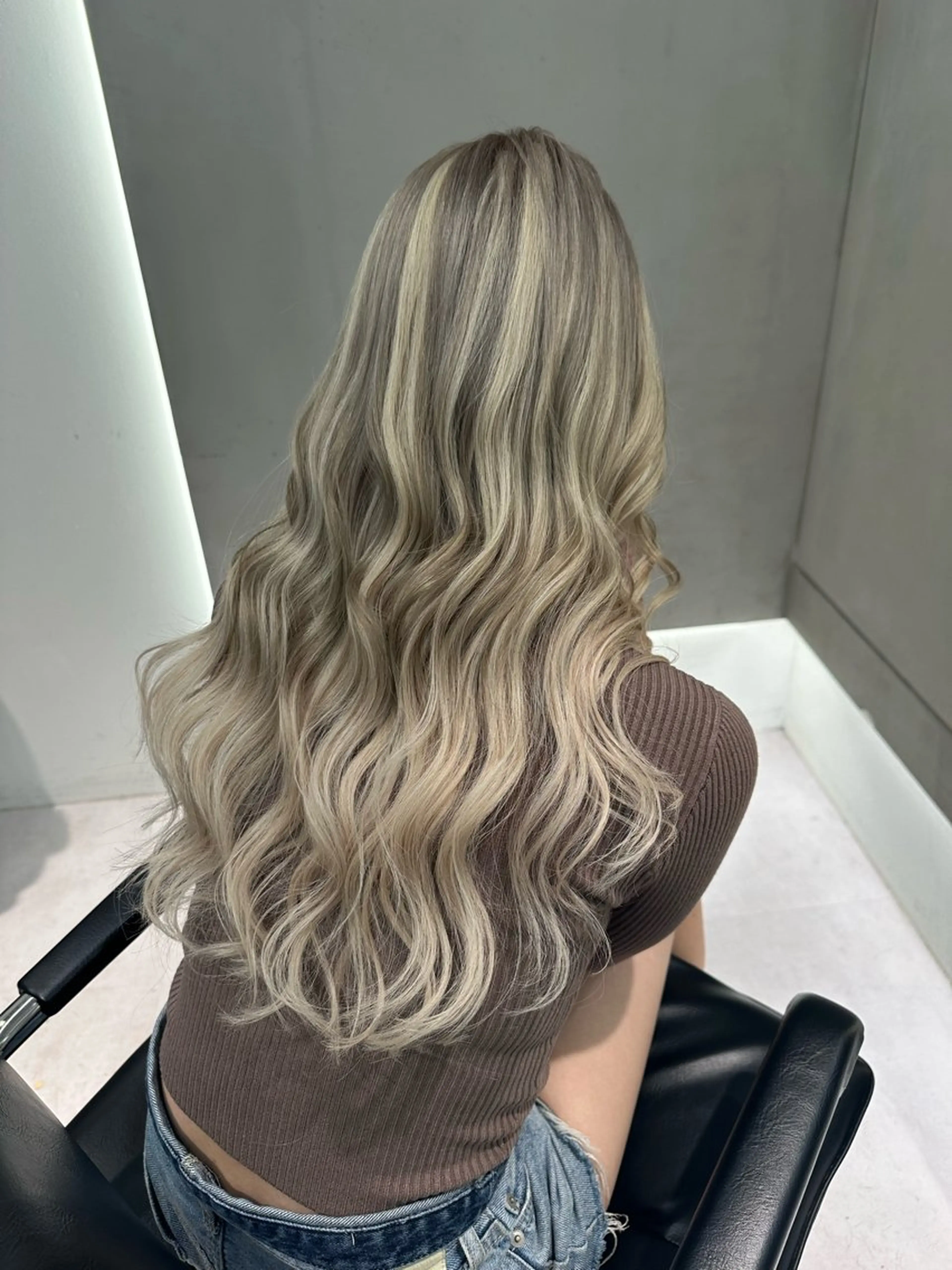 ロング エクステ レイヤーカット カット エクステ 🌴エクステ/メンズ パーマ/🌴のヘアスタイル