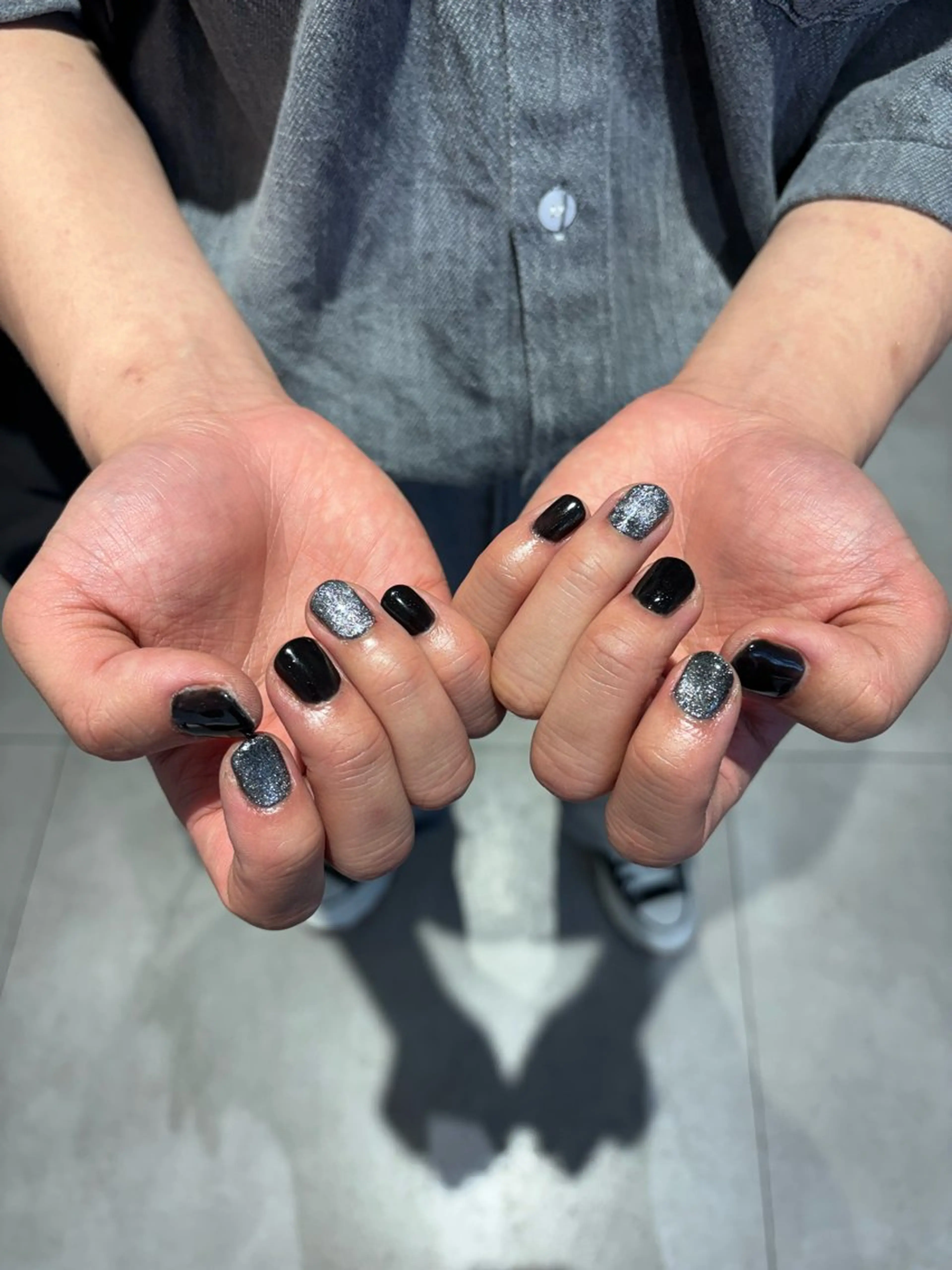 ネイル ハンドネイル ハイトーン/レイヤー nail 百咲💌のヘアスタイル