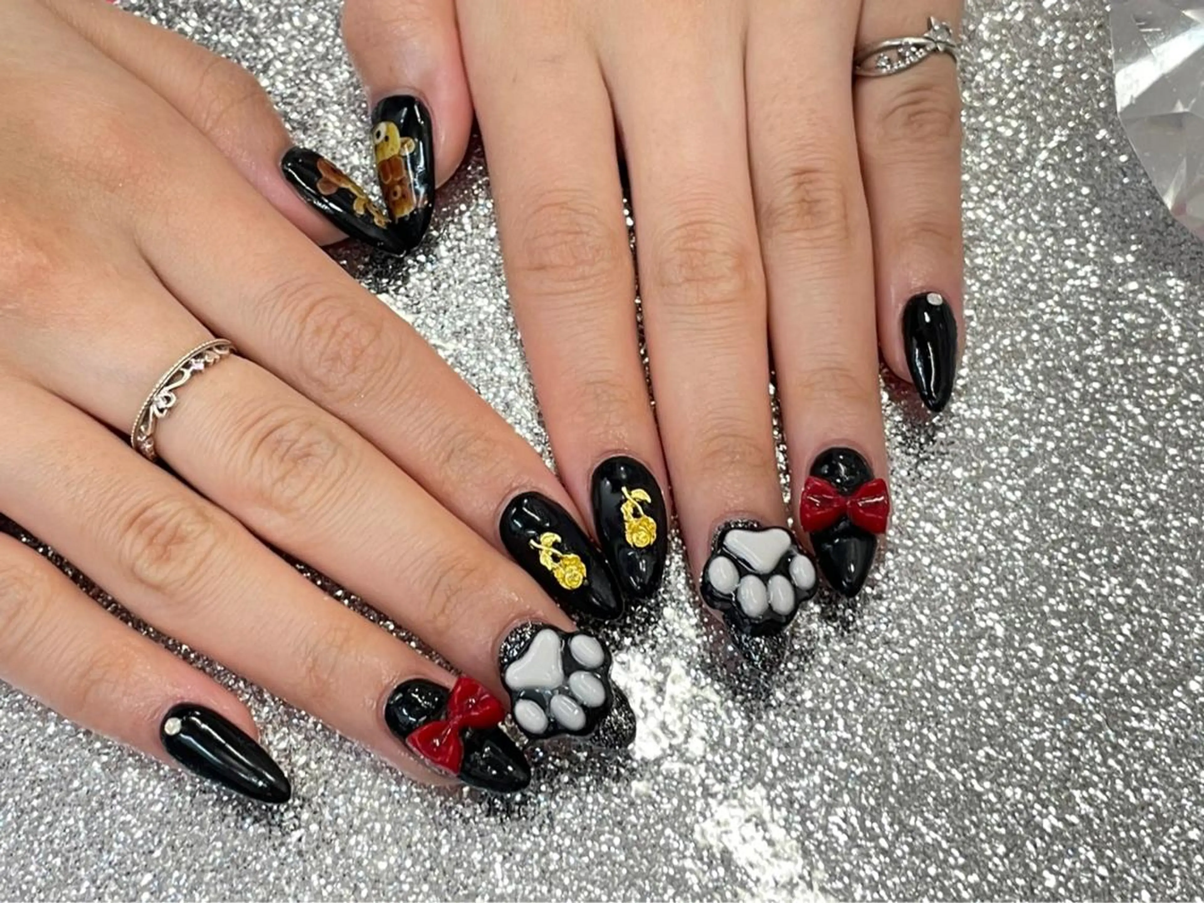 ショート ネイル ジェルネイル NAILSGOGO shibuyaのネイルデザイン