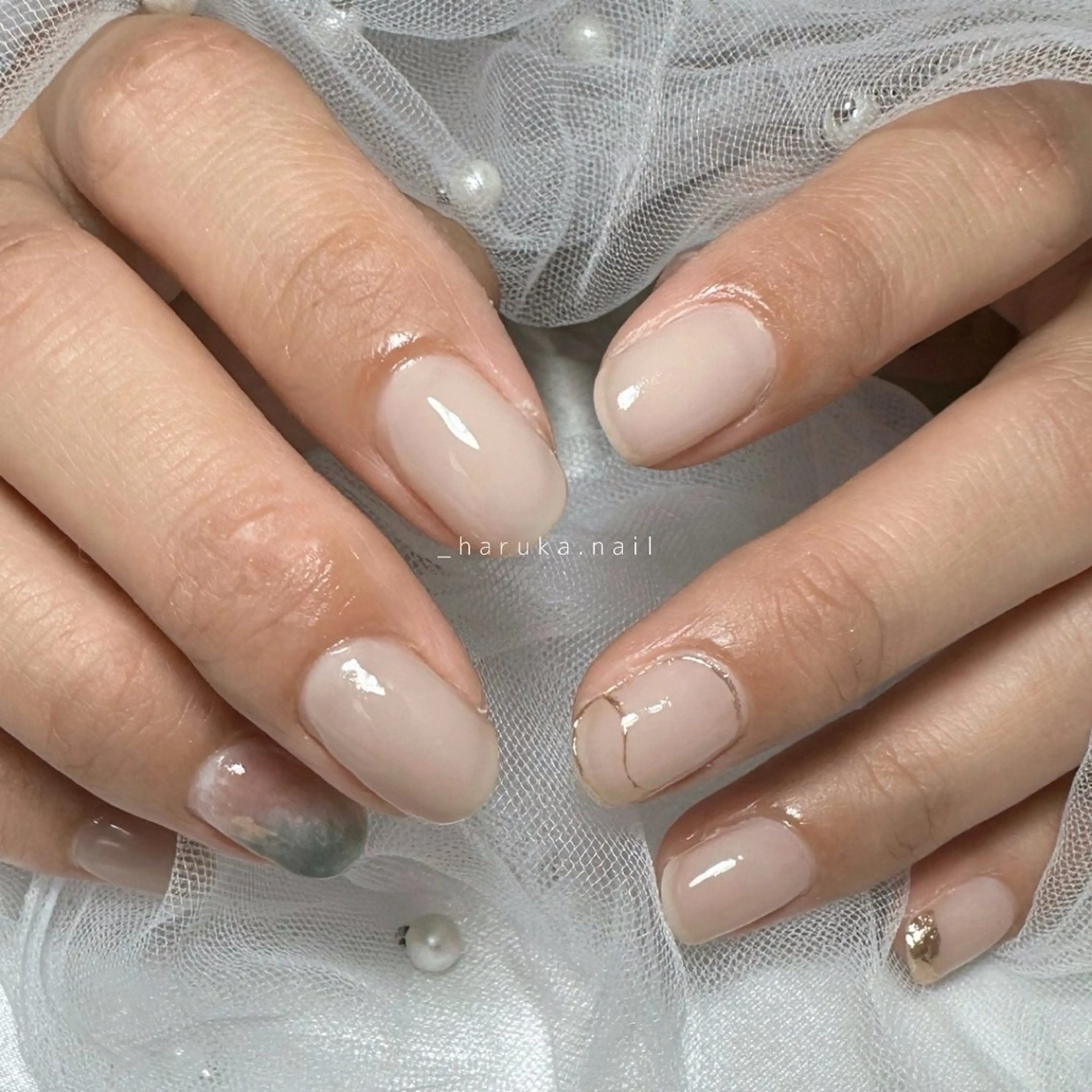 ネイル private salon　rouet nail所属・rouet nail harukaのネイルデザイン