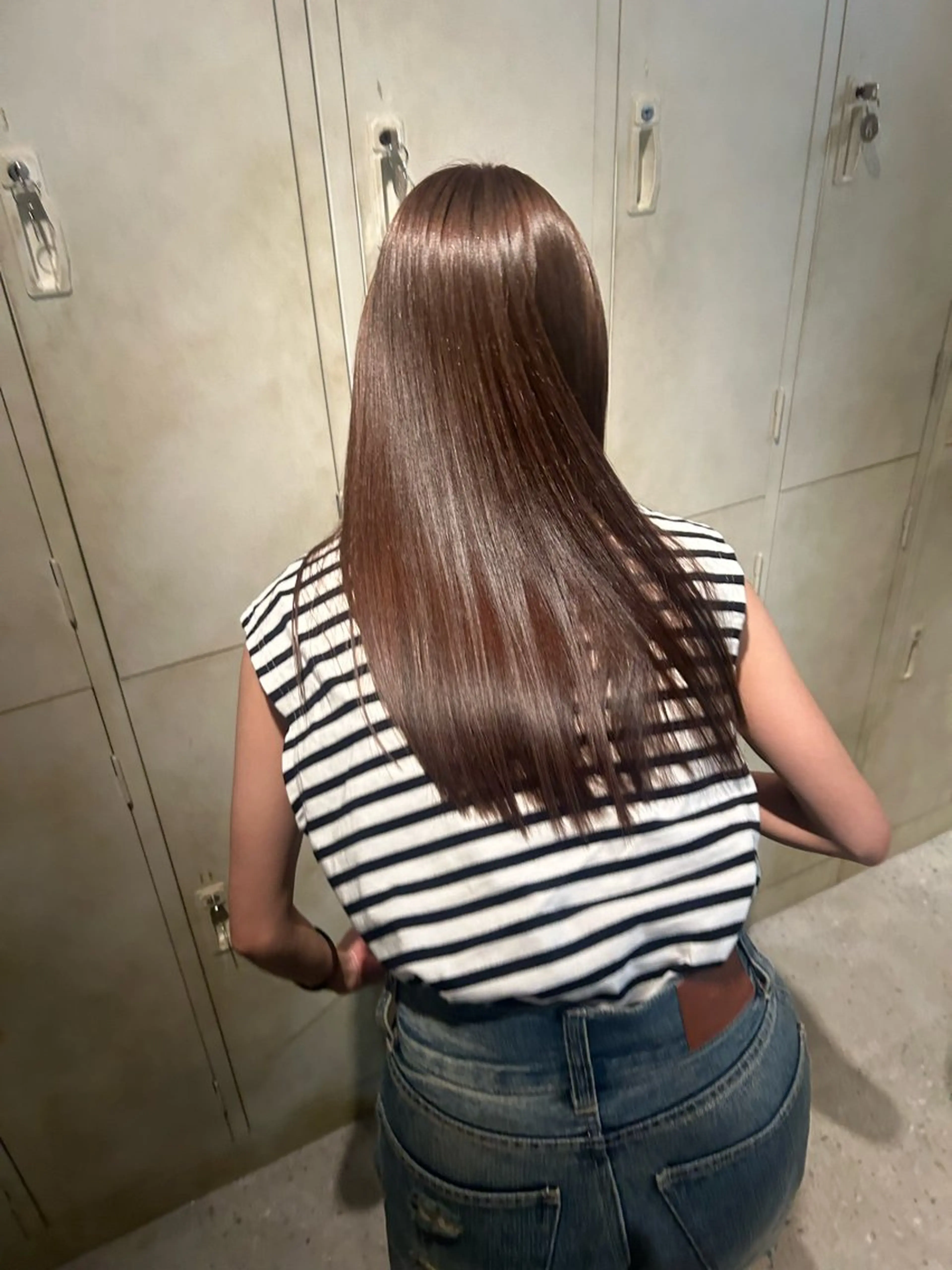 初めてのカラーでも安心❕カット✂️➕髪質改善艶カラー🎨✨➕クイックトリートメント付き✨の写真