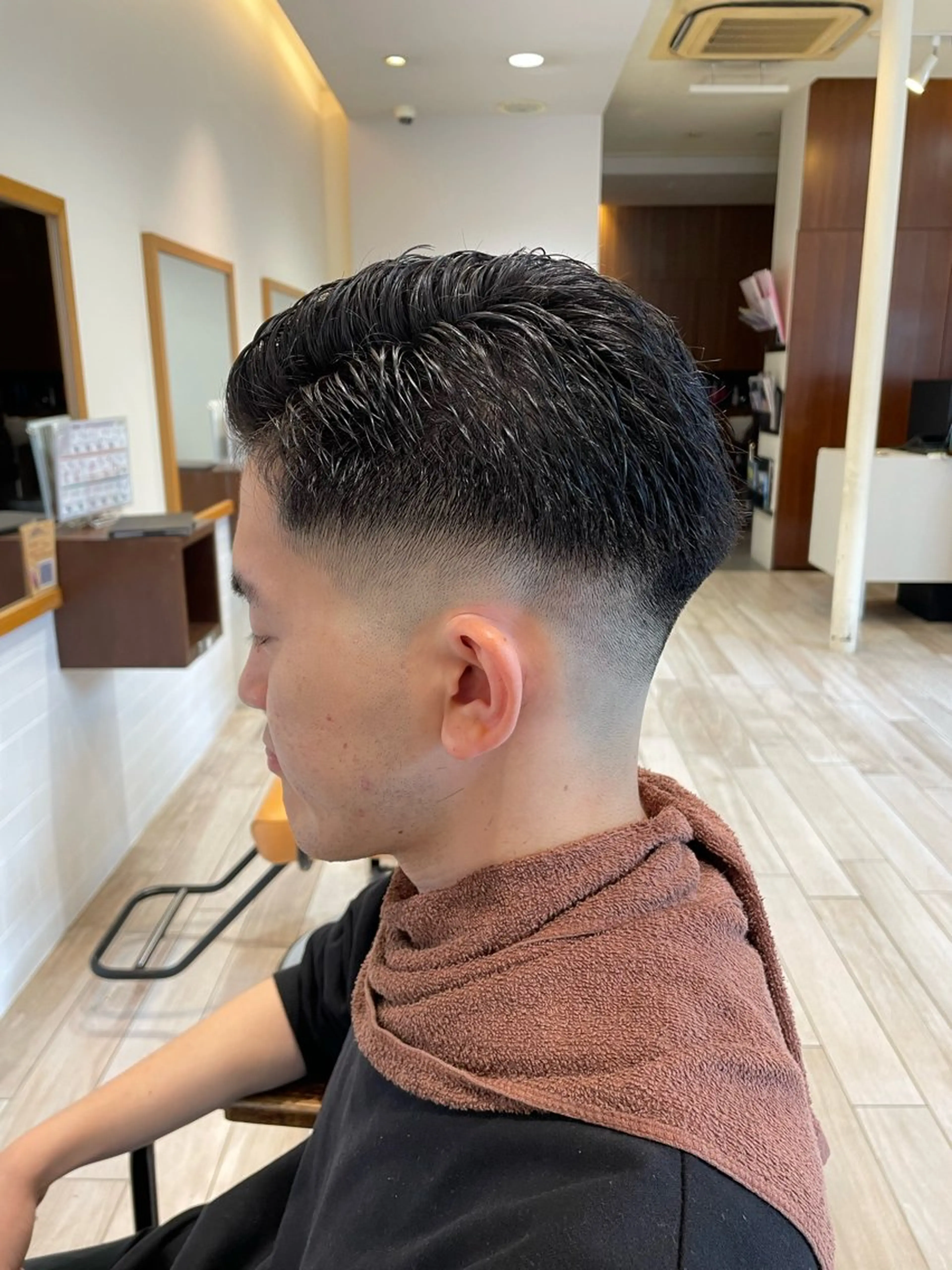 フェードカット,スキンフェードカットの写真