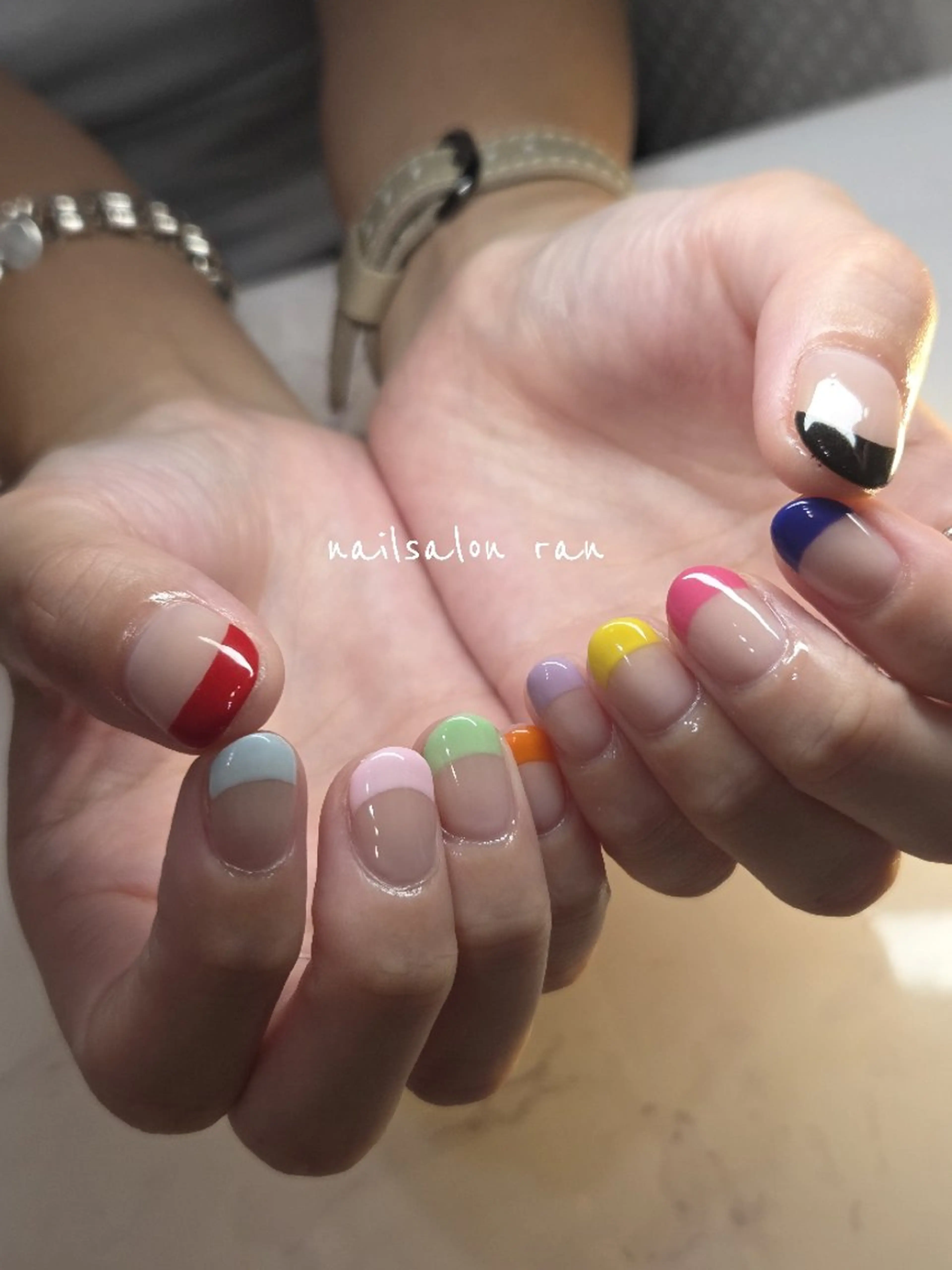 ネイル ハンドネイル ハンドケア nailsalon ranのネイルデザイン