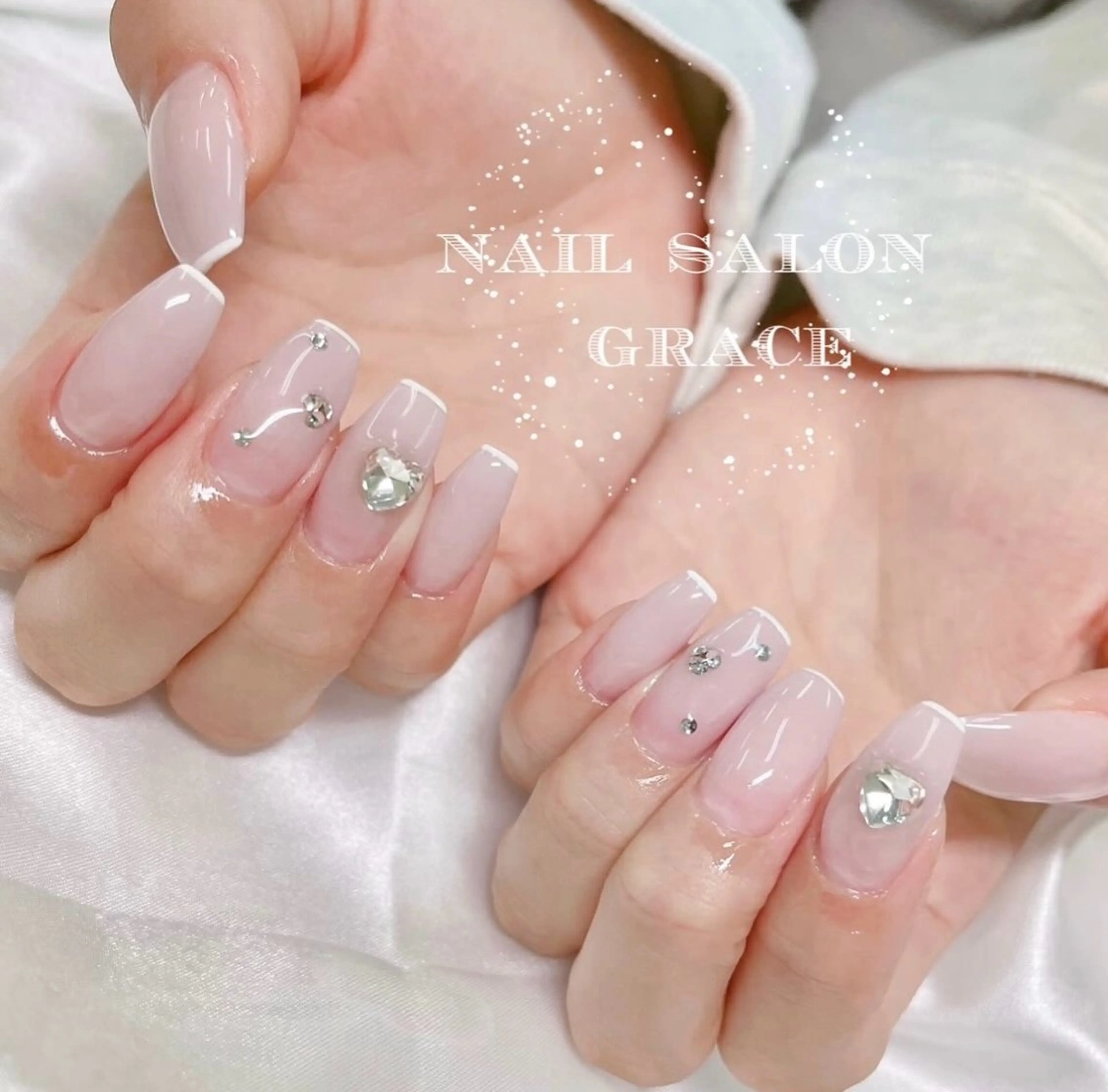 ネイル フレンチネイル ハンドネイル nailsalon GRACE所属・GRACE nailのネイルデザイン