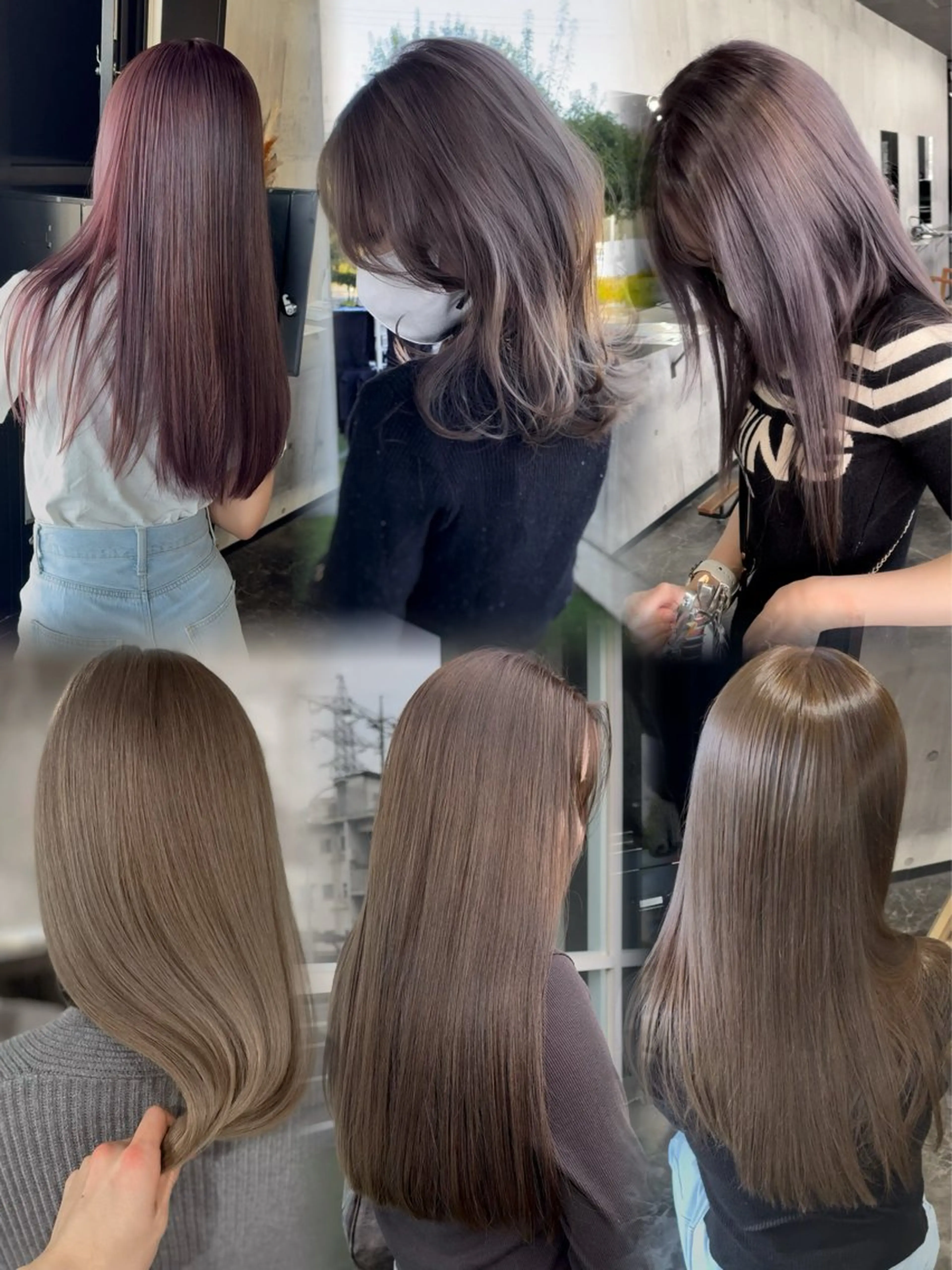 カラー ヘアカラー トリートメント REGOLITH （レゴリス）所属・山田隆成/韓国カット バレ、ハイライト得意のヘアスタイル