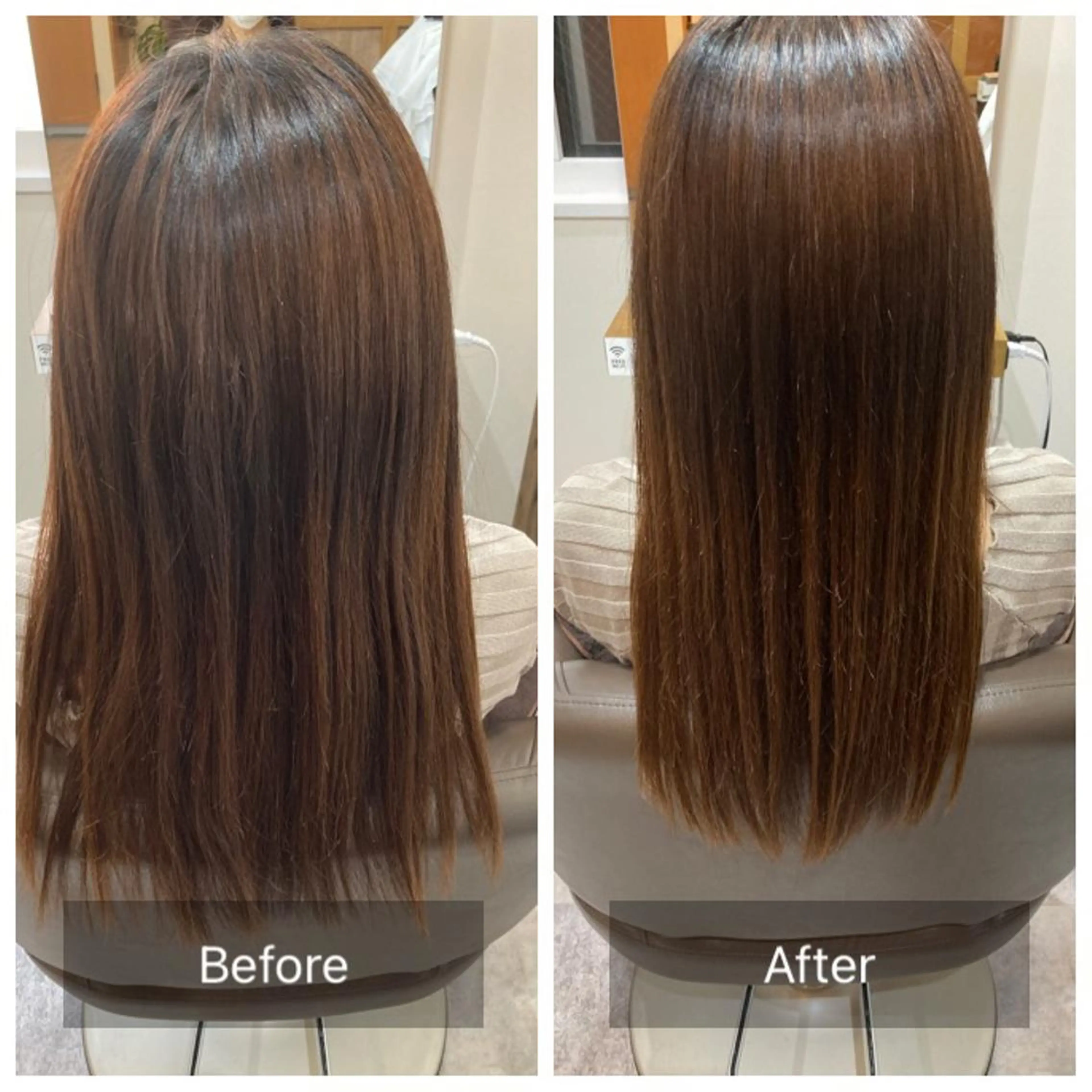 平日、1日1名様！顔出しOKな方限定！(マスクつけててもOK)  カット+縮毛矯正の写真&動画撮影のモデル様募集の写真