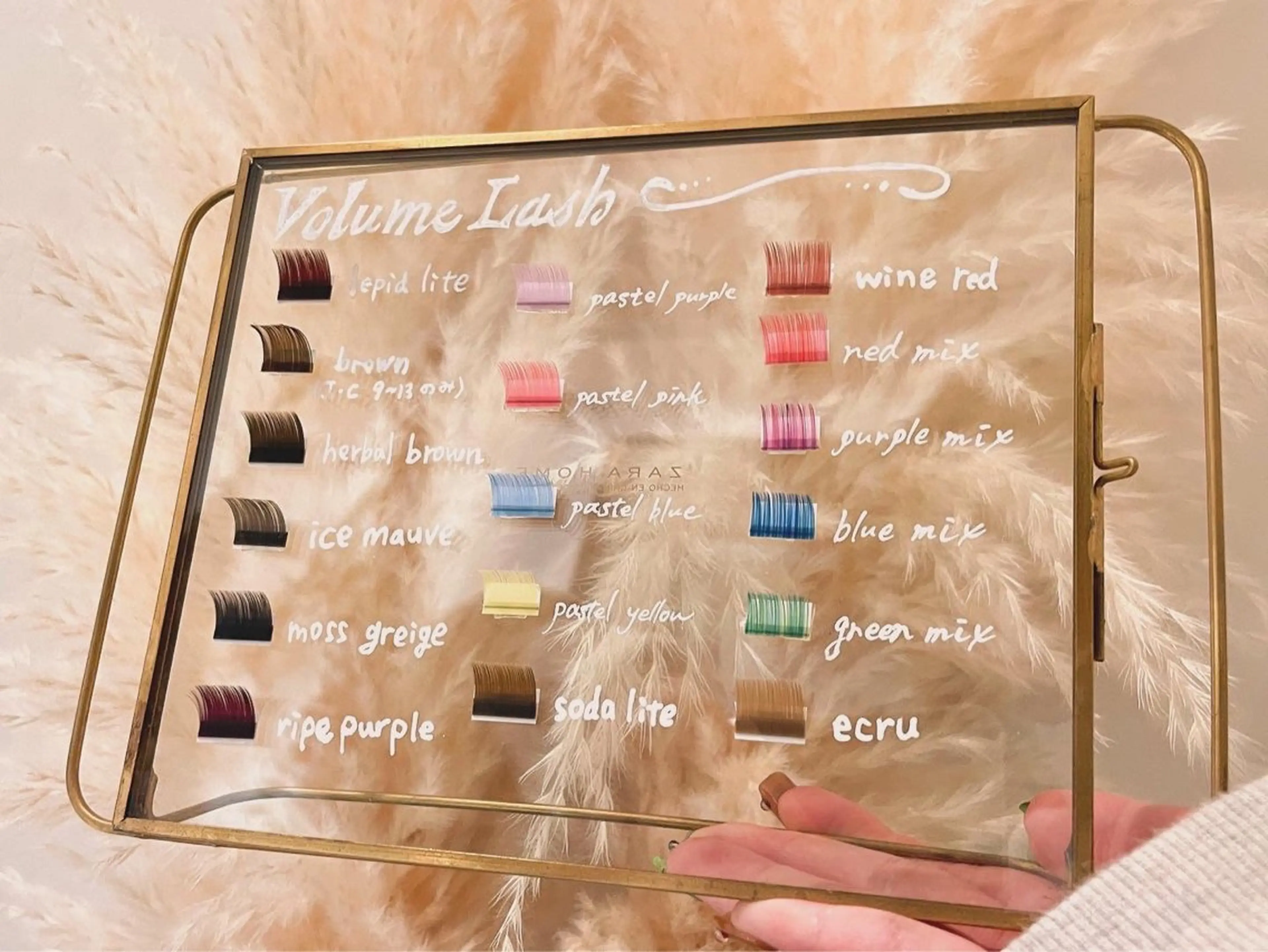 マツエク・マツパ カラーマツエク ボリュームラッシュ マツエク AYA 【eyelash】のマツエク・マツパデザイン