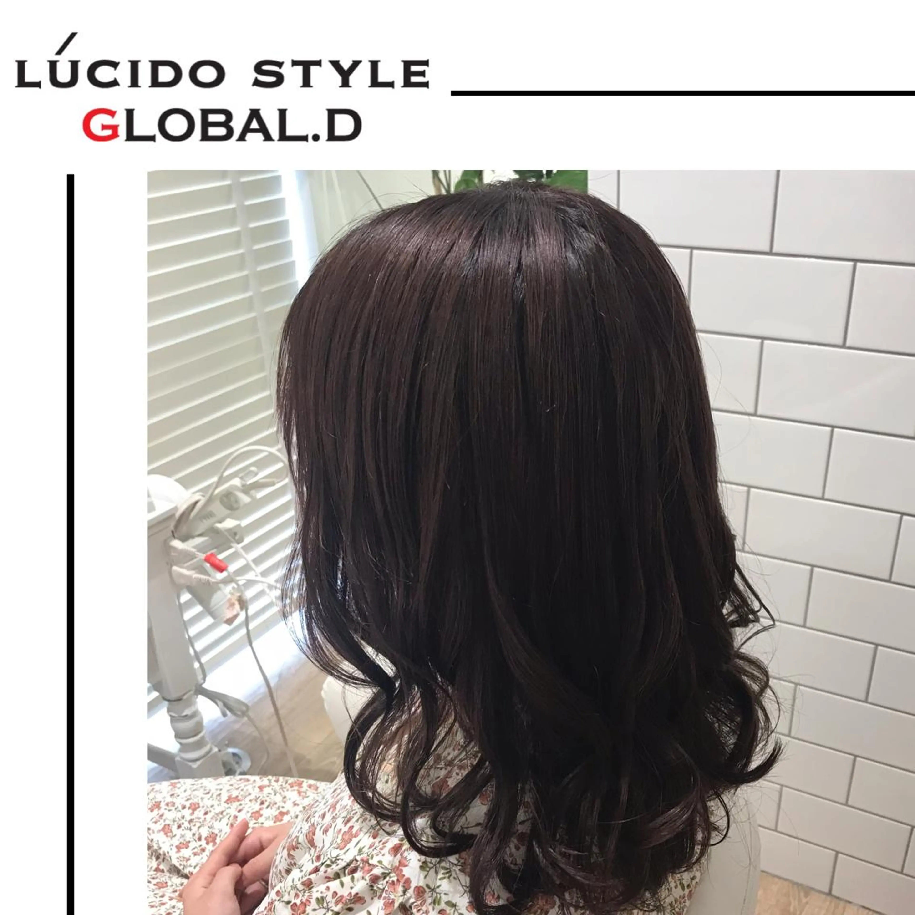 セミロング カラー 🥛洒落髪小顔cut なら龍崎🥛のヘアスタイル