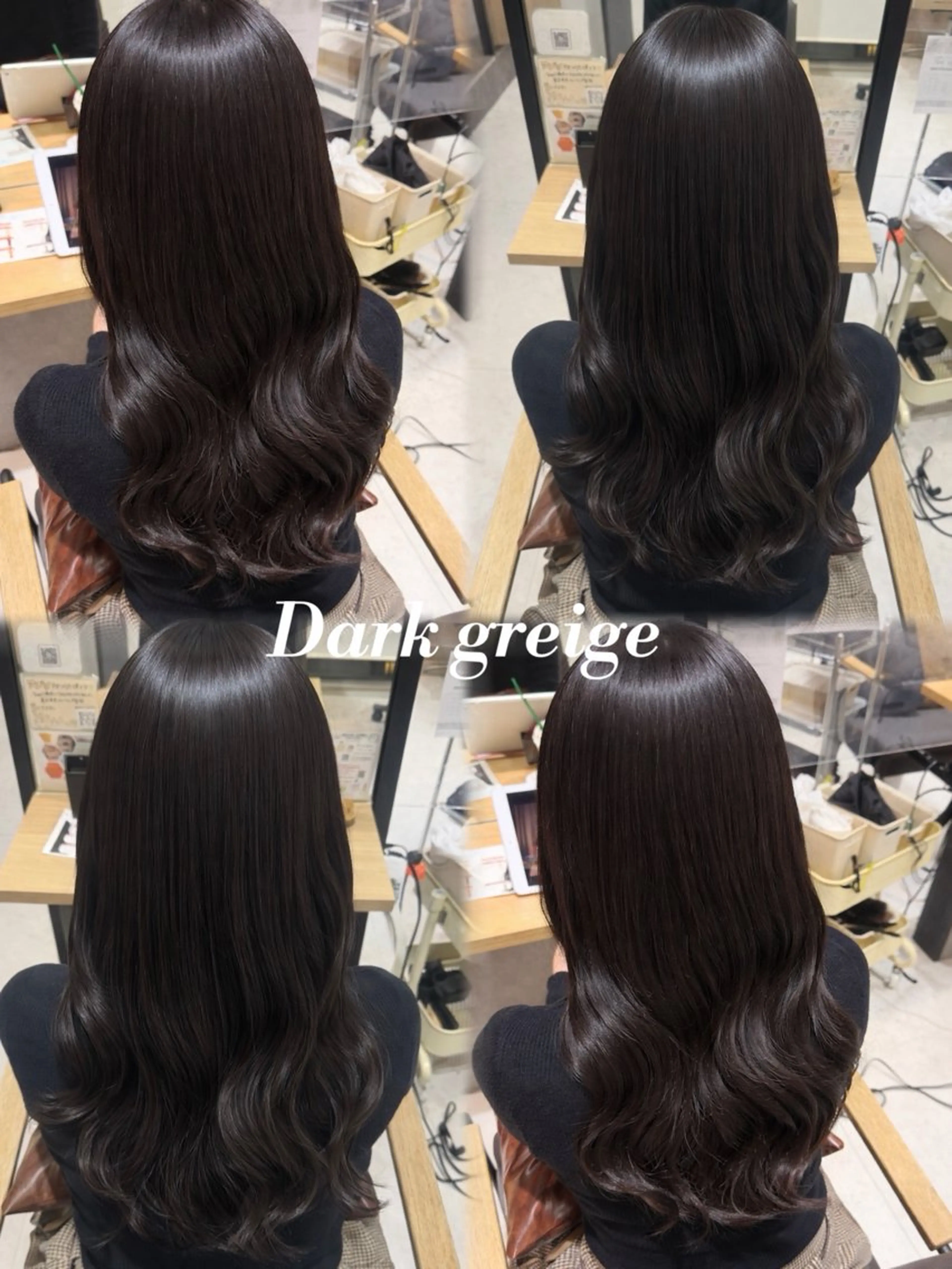 ロング カラー カット ヘアカラー FUKA 🍒のヘアスタイル