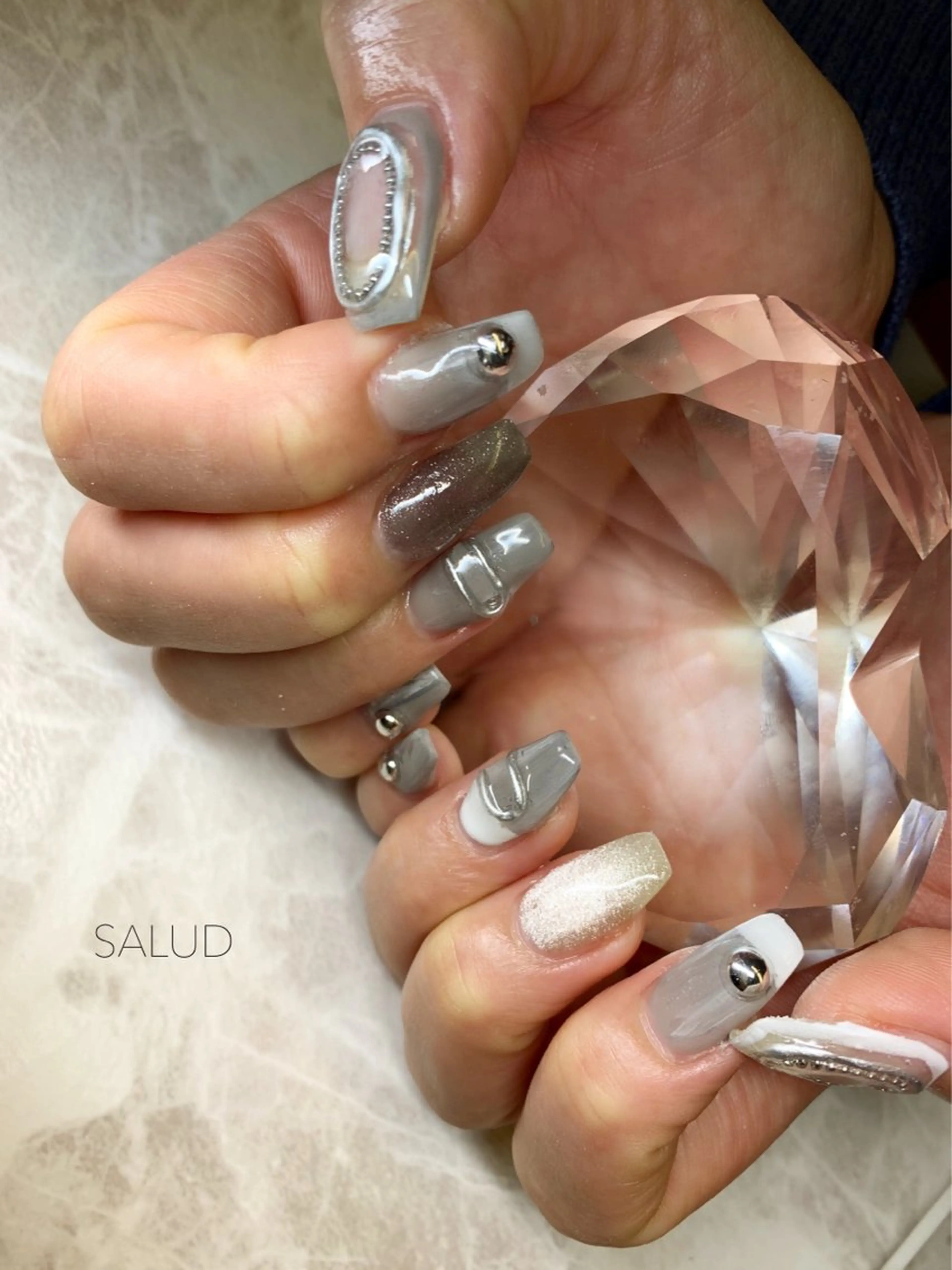 ネイル ハンドネイル Nail Salon SALUDのネイルデザイン