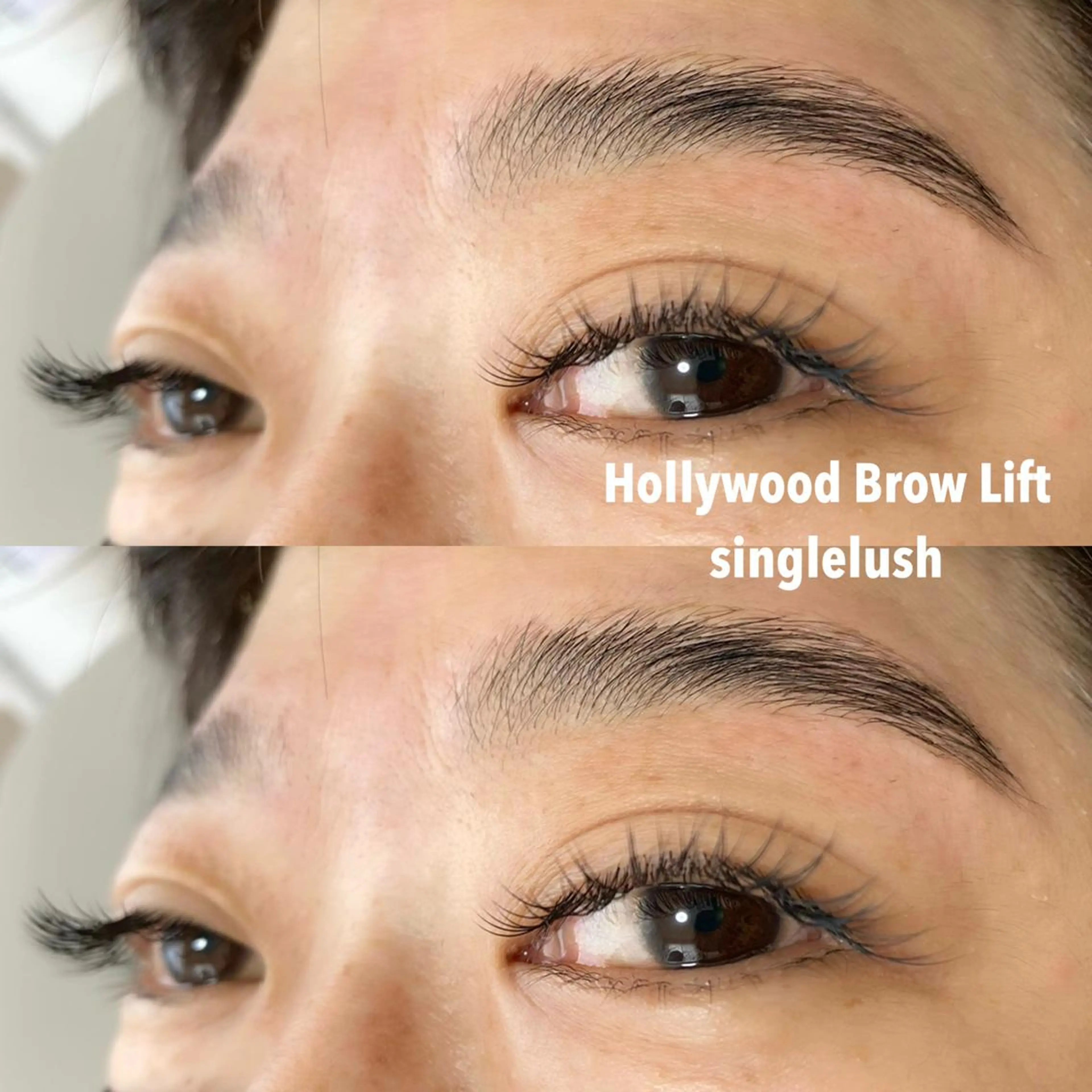 ハリウッドブロウリフトの写真