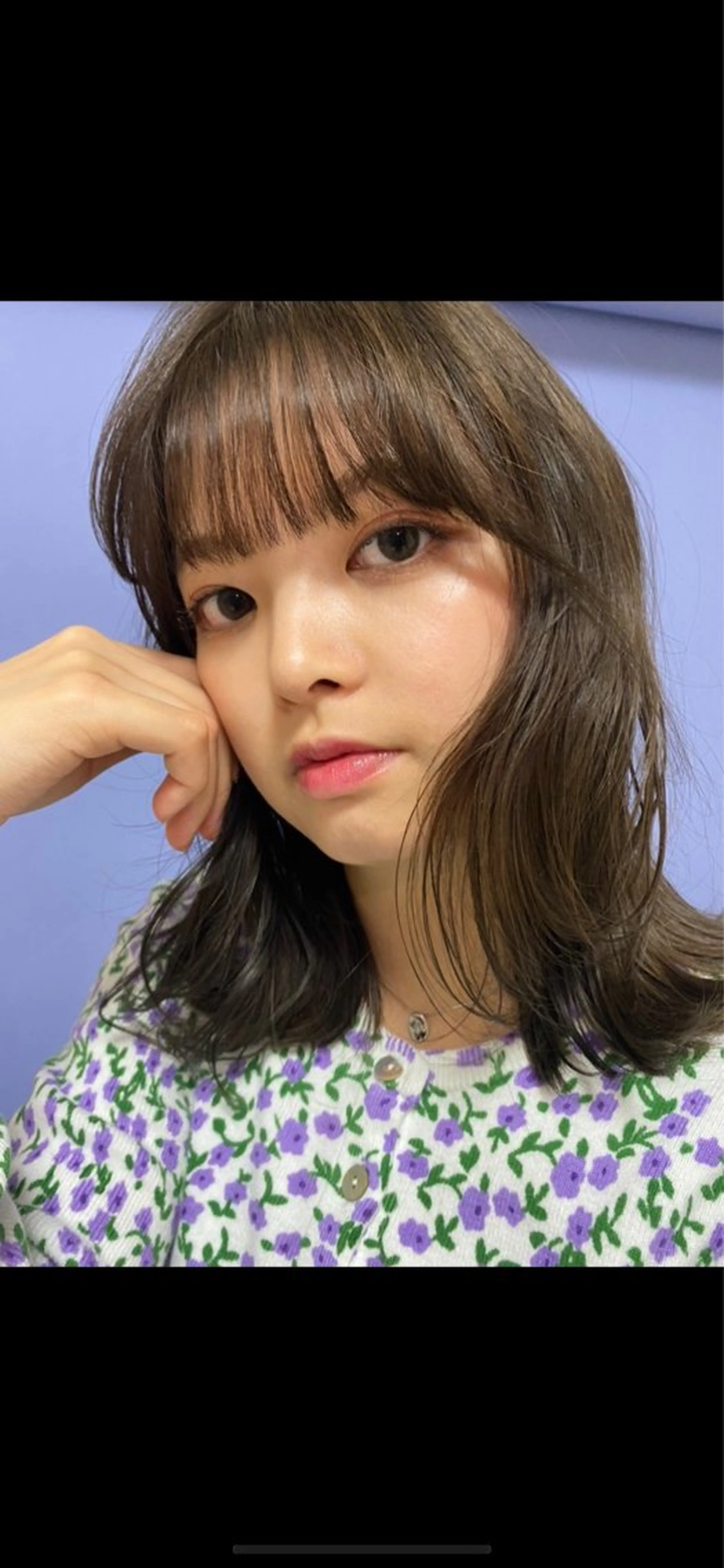 セミロング AO所属・RISAKO 艶髪モテヘア🎀府中のヘアスタイル