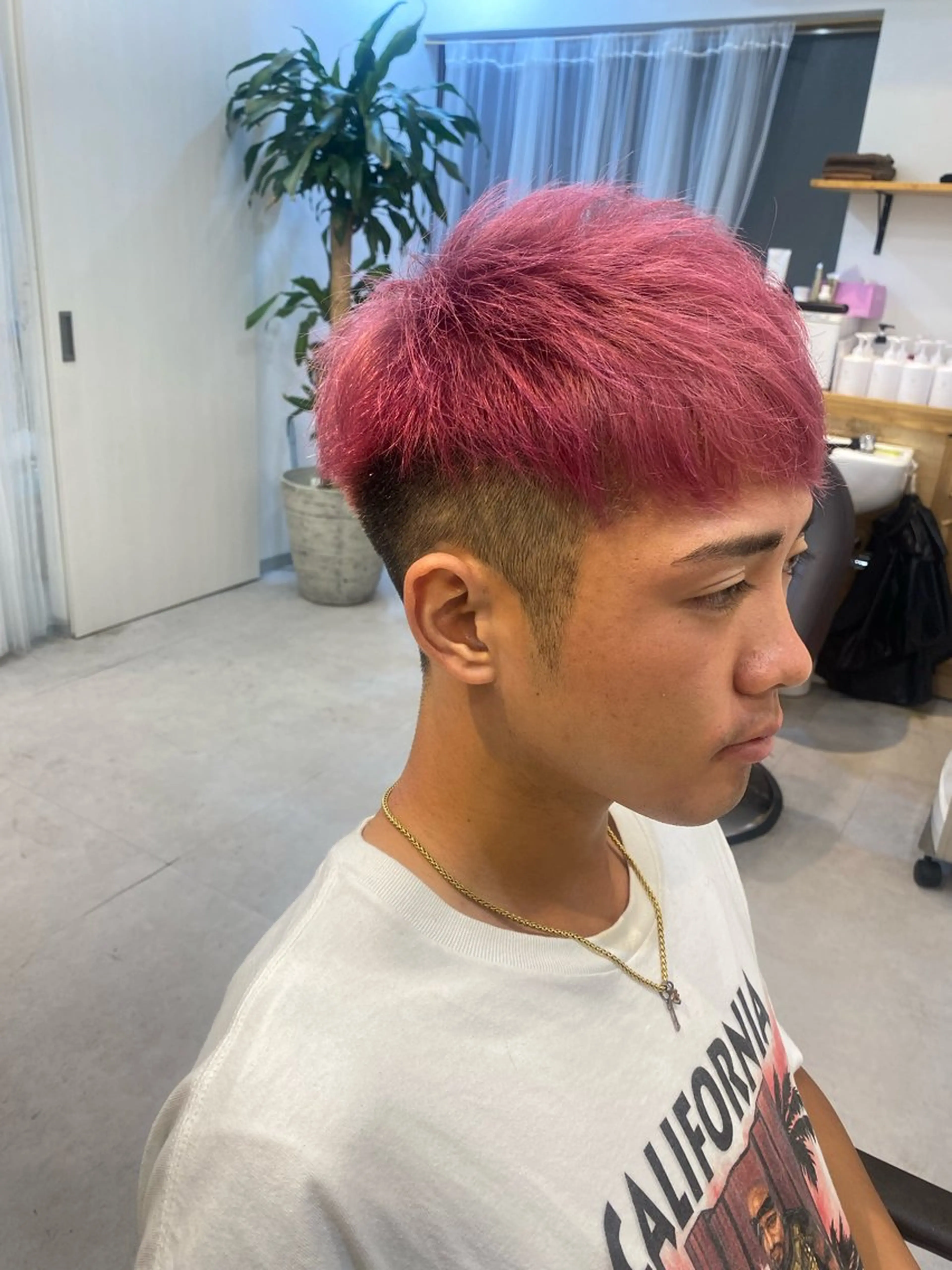 ショート カラー メンズ ヘアカラー トリートメント Dxxxx III所属・女性目線の大人 メンズ*Ayakaのヘアスタイル