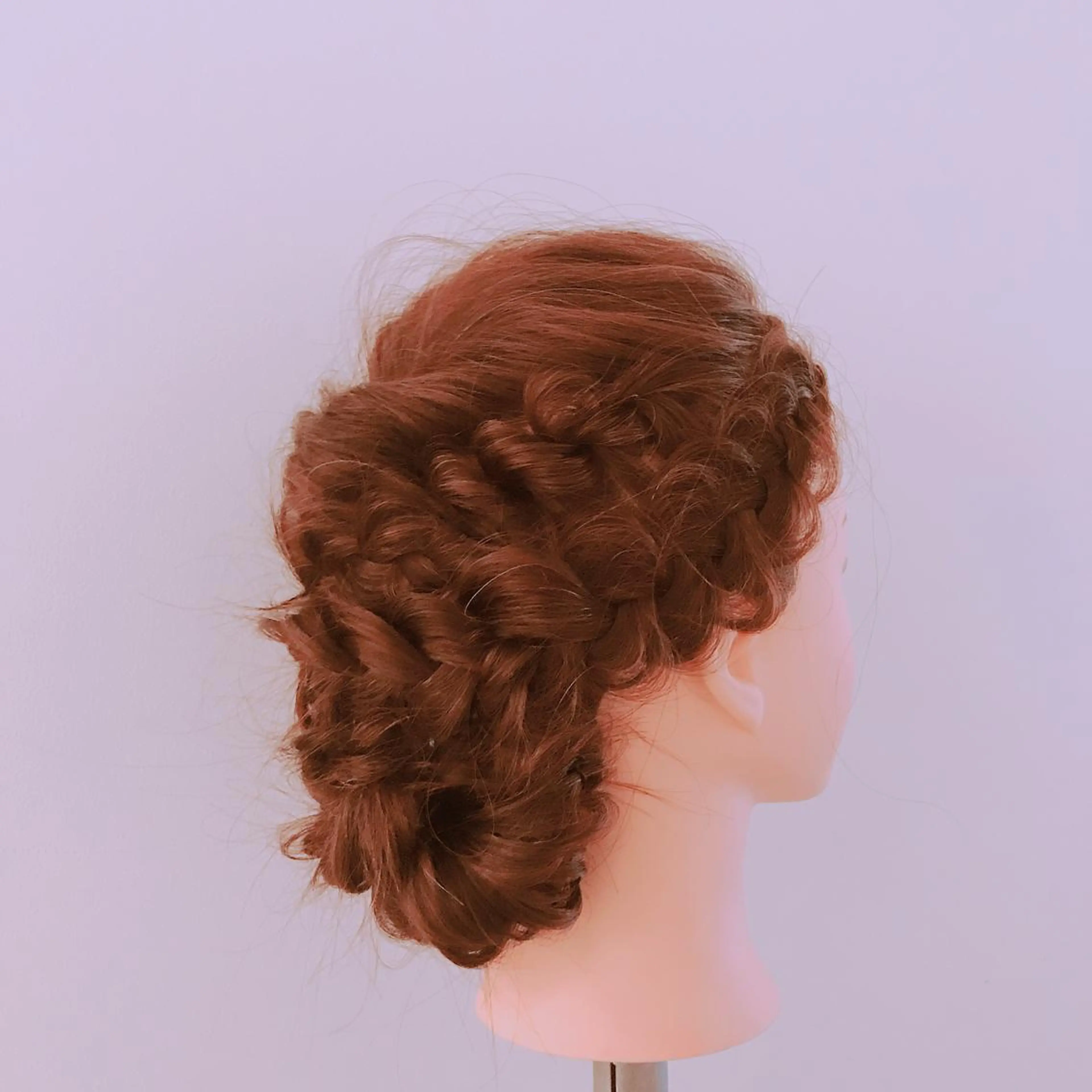 ロング ヘアアレンジ bell couleur , EYELASH ROOM.所属・林 彩花のマツエク・マツパデザイン